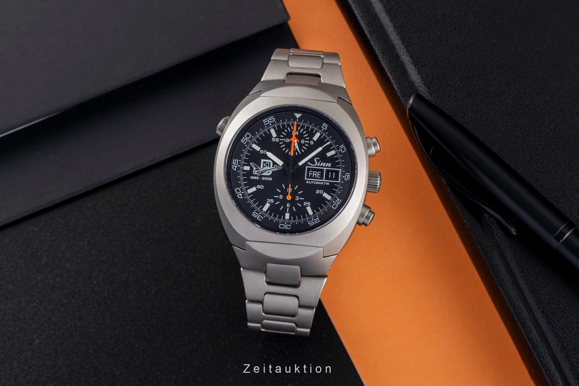 Sinn D1 Mission chronographe titane  automatique montre pour hommes 142.044 Limited  [2502433]