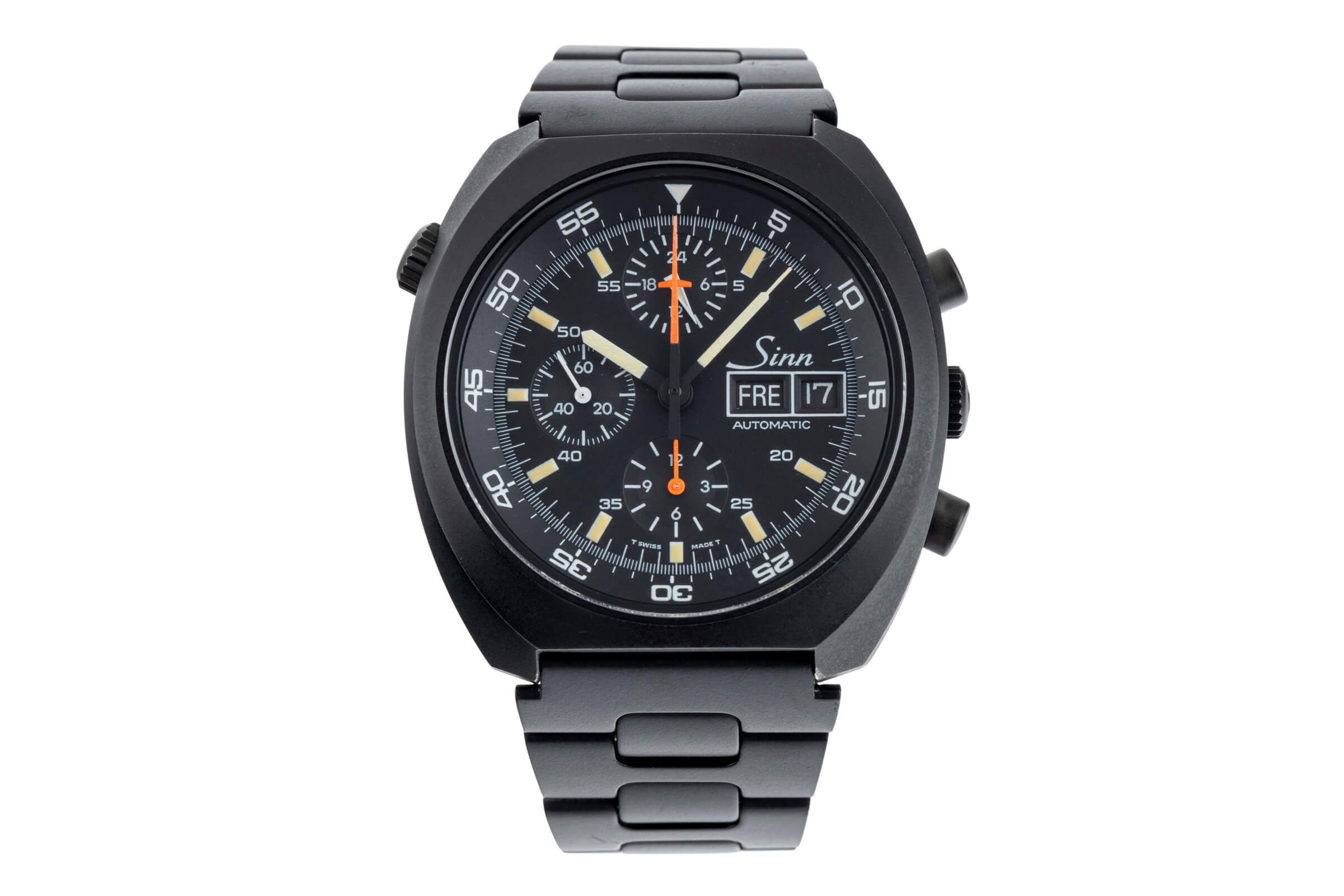 Sinn D1 Mission chronographe acier automatique montre pour hommes 140/42  [2502434]