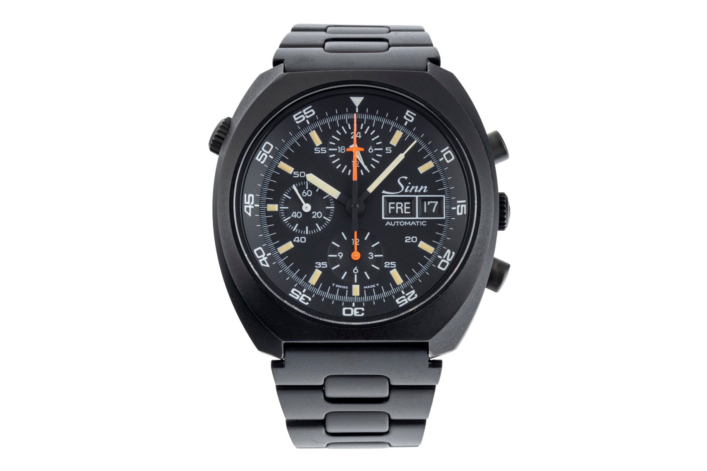ジン Sinn 142 スペース クロノグラフ ミッションD1 140/42 Sinn D1 Mission chronograph steel automatic Ref. 140/42 | 2502434