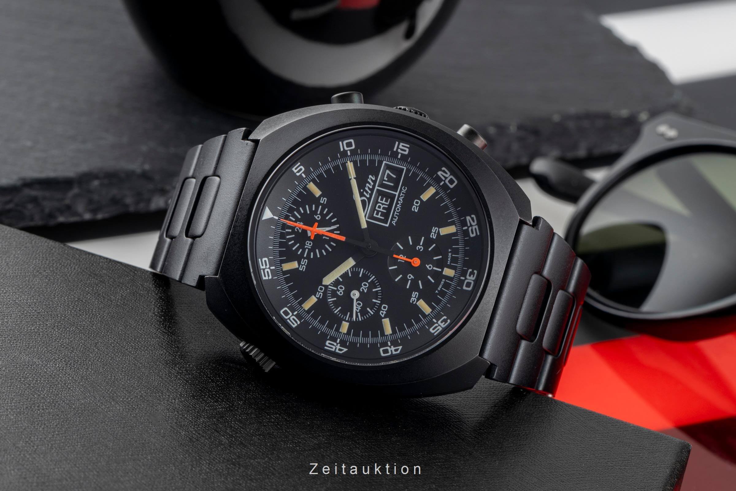 Sinn D1 Mission chronographe acier automatique montre pour hommes 140/42  [2502434]