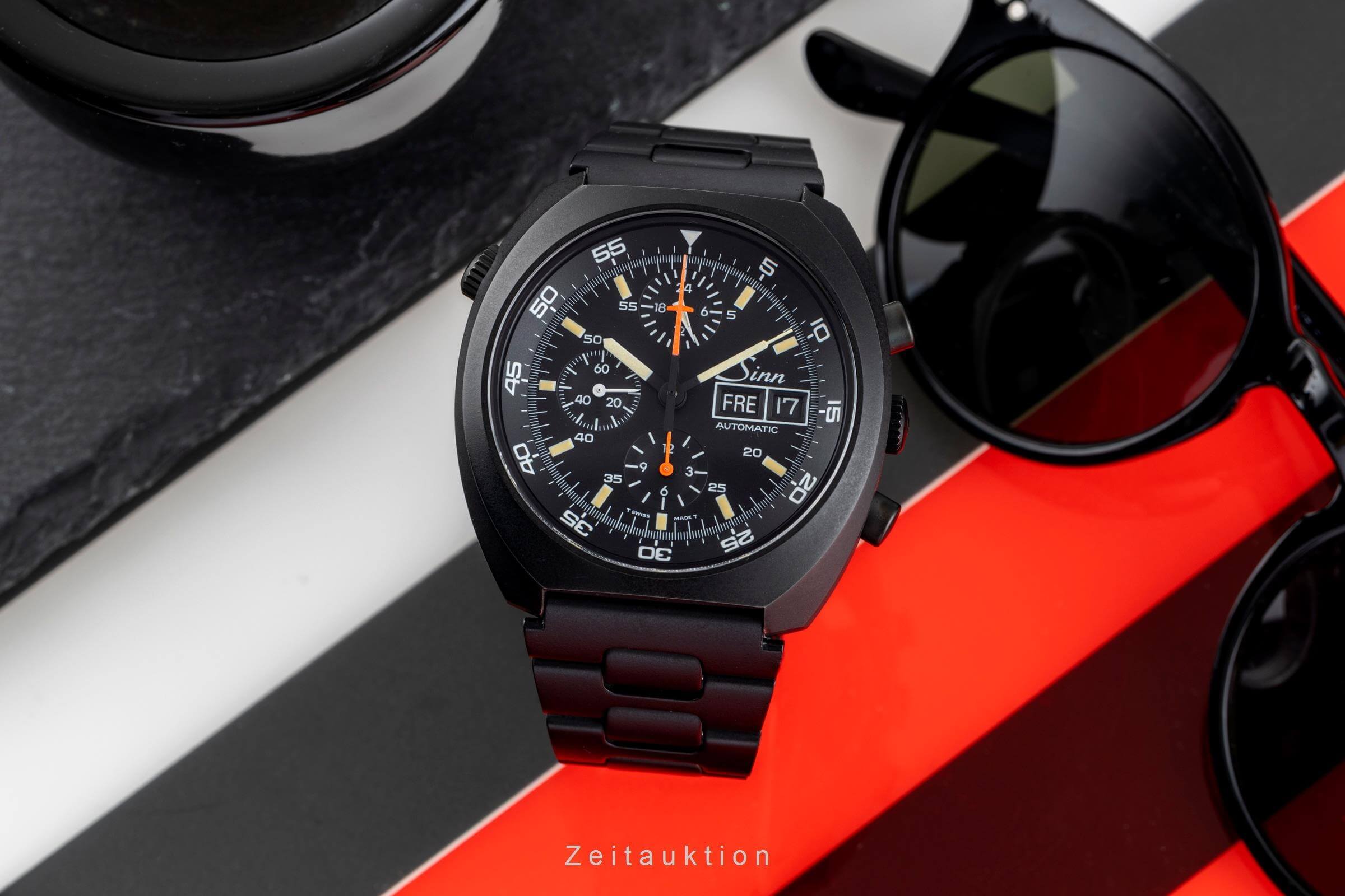 Sinn D1 Mission chronographe acier automatique montre pour hommes 140/42  [2502434]