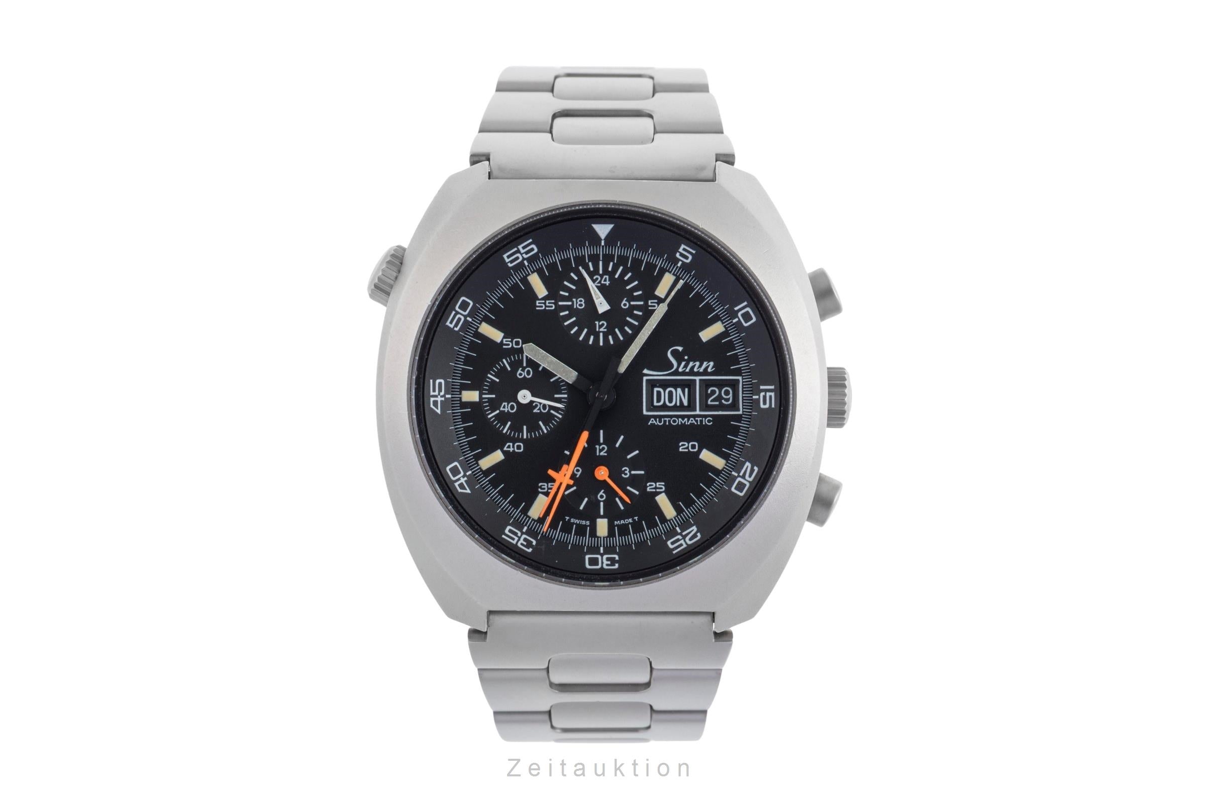 Sinn D1 Mission chronographe acier automatique montre pour hommes 140/42  [2502435]