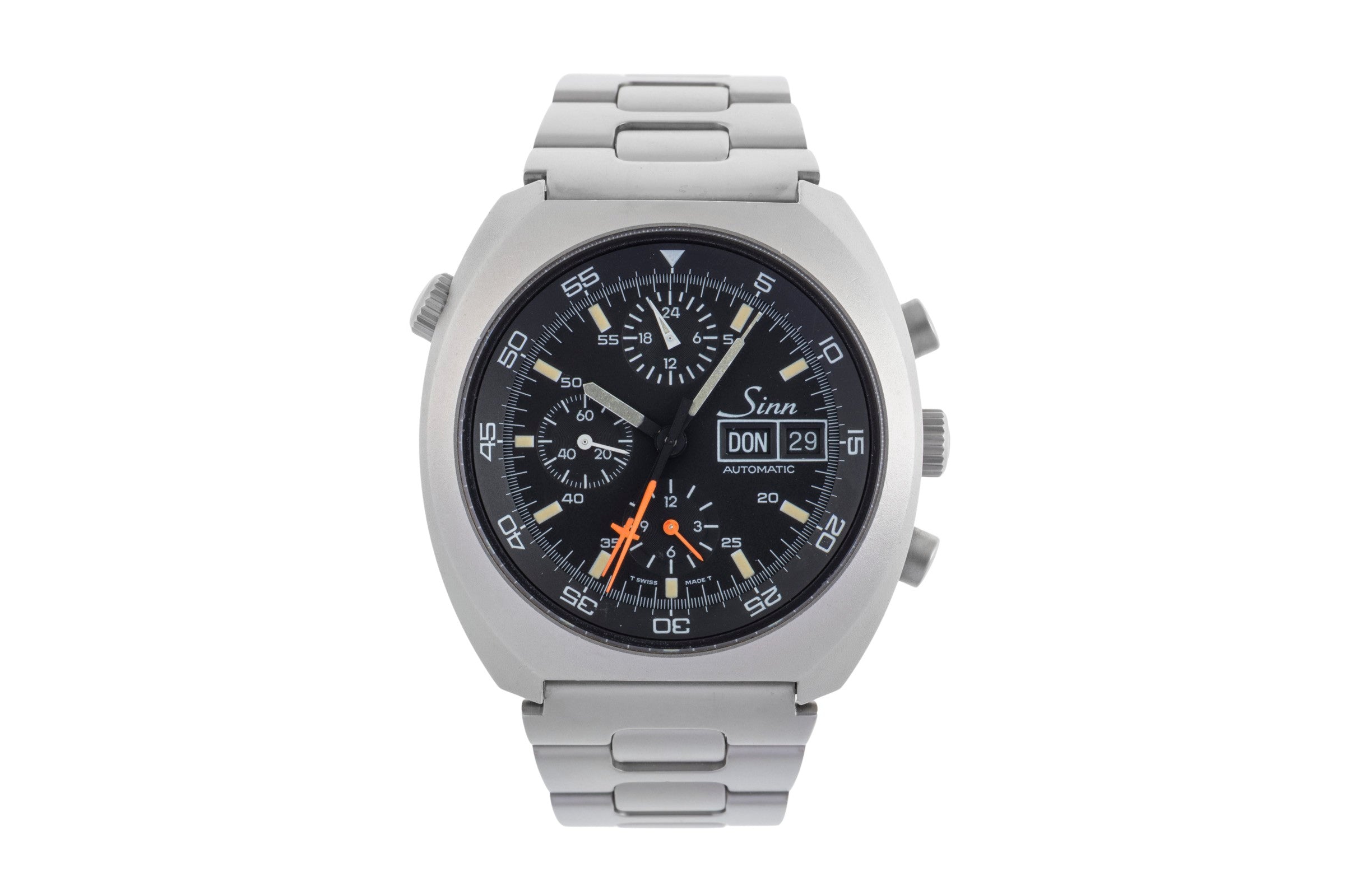 Sinn D1 Mission cronógrafo acero automático reloj para caballeros 140/42  [2502435]
