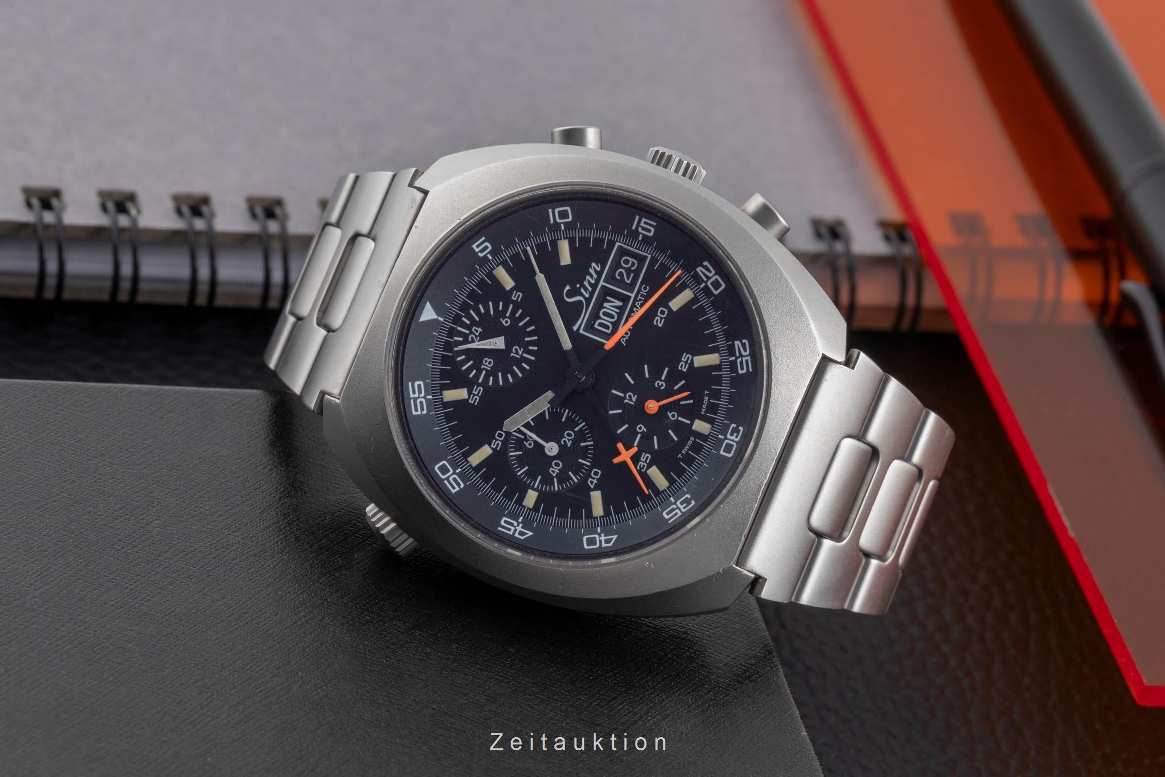 Sinn D1 Mission chronographe acier automatique montre pour hommes 140/42  [2502435]