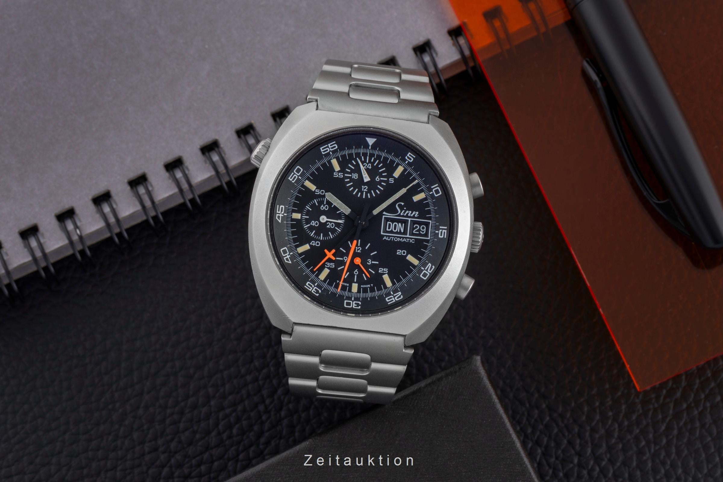 Sinn D1 Mission chronographe acier automatique montre pour hommes 140/42  [2502435]