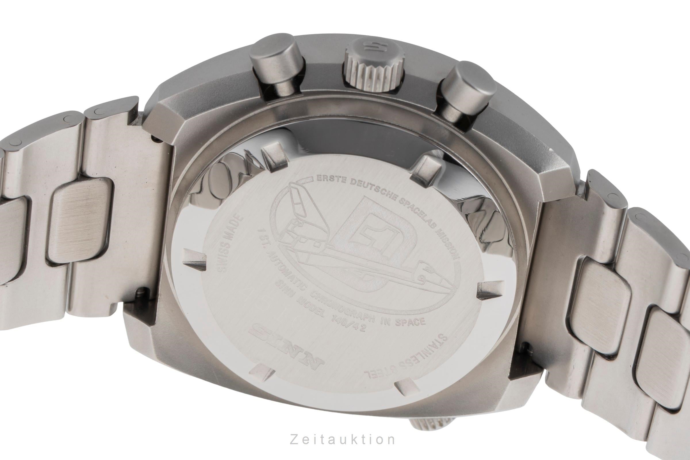 Sinn D1 Mission chronographe acier automatique montre pour hommes 140/42  [2502435]