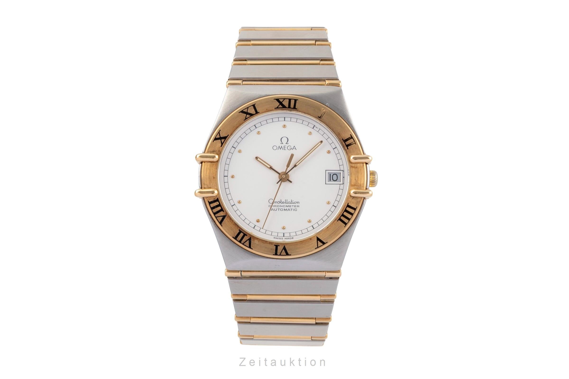 Omega Constellation Stahl / Gold Automatik Herrenuhr Ref. 368.1075 Klassiker [2502436]