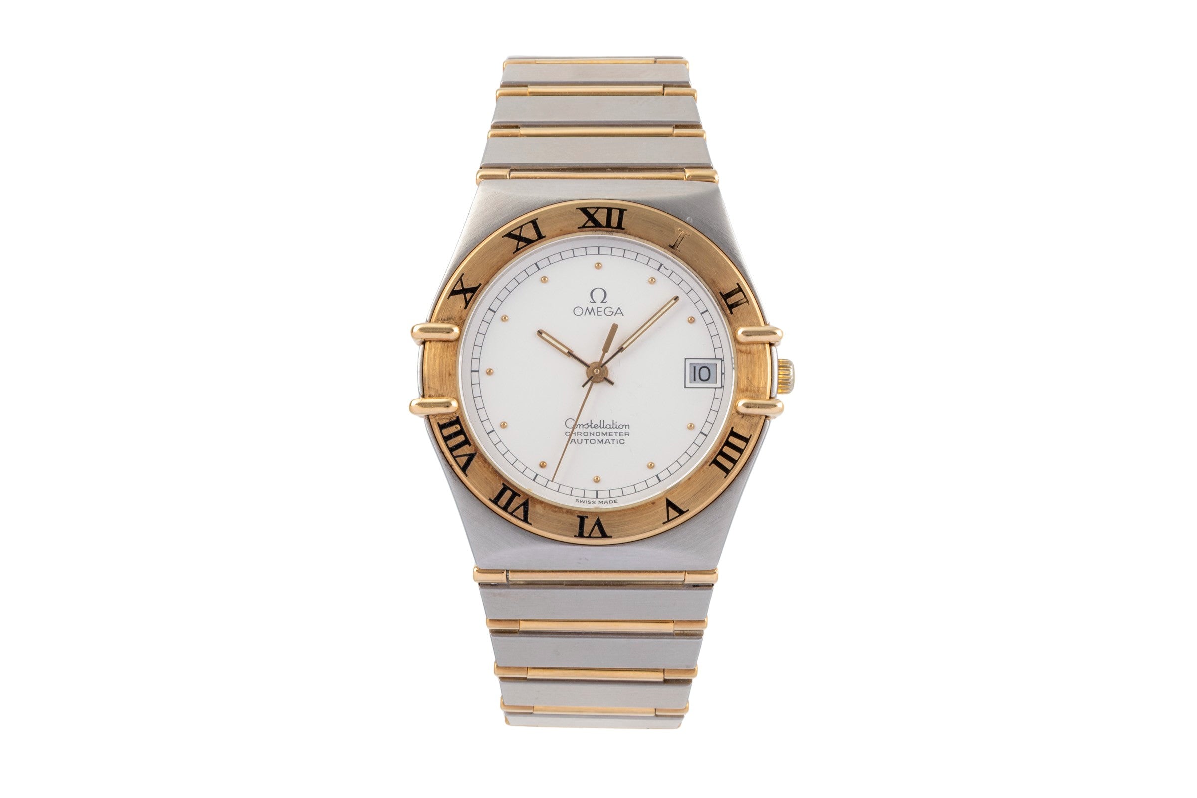 Omega Constellation steel / gold automatic men's watch 368.1075  [2502436]