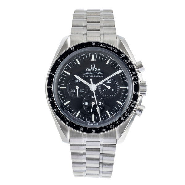 Omega Speedmaster Moonwatch cronografo acciaio carica manuale orologio da uomo 310.30.42.50.01.001 LP: 7600EUR  [2502437]