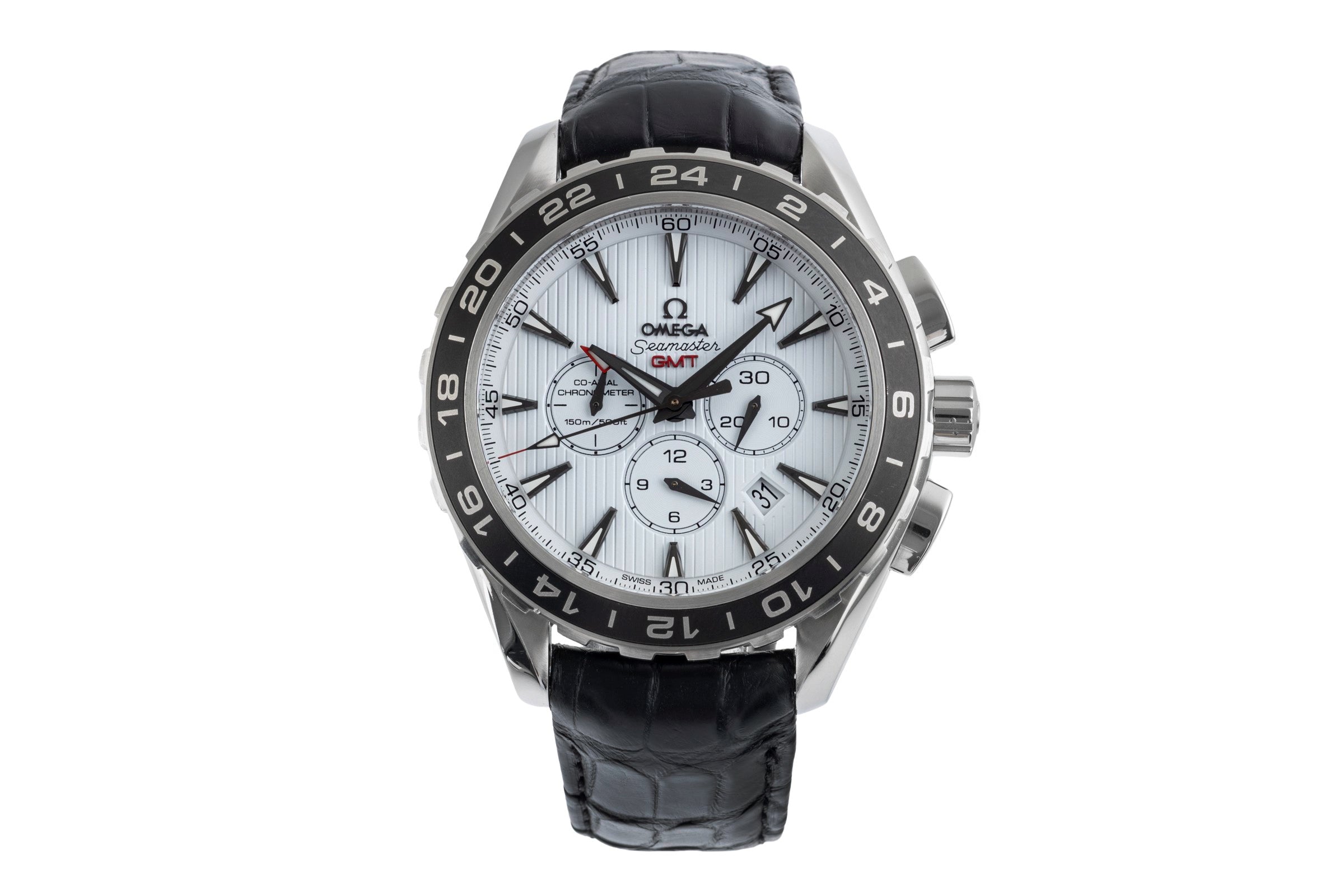 Omega Seamaster chronograph steel automatic men's watch 231.13.44.52.04.001  [2502440]