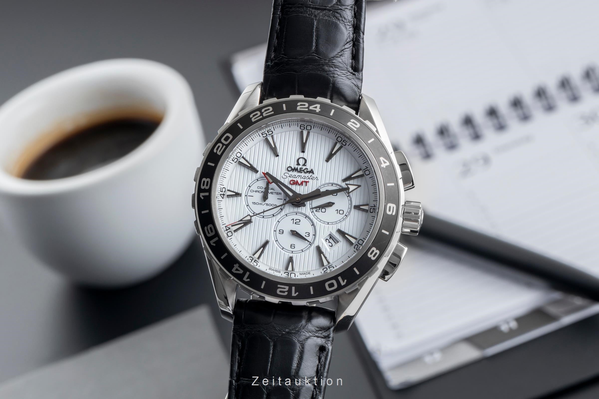 Omega Seamaster chronograph steel automatic men's watch 231.13.44.52.04.001  [2502440]