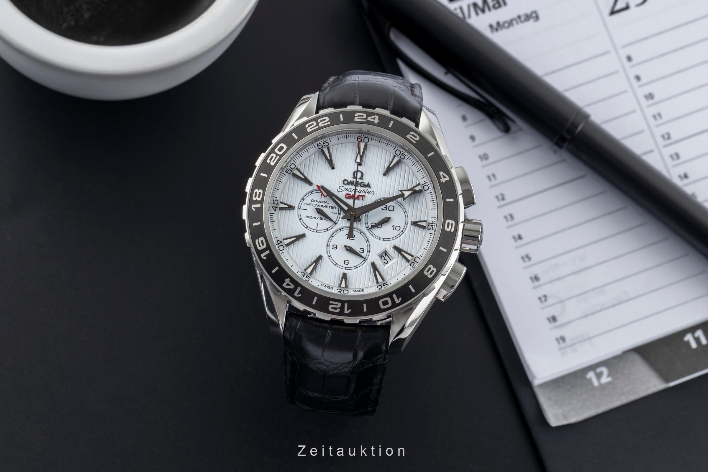 Omega Seamaster chronograph steel automatic men's watch 231.13.44.52.04.001  [2502440]