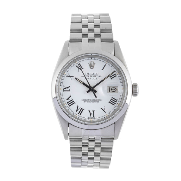 Rolex Datejust steel automatic men's watch 16000 Vintage  [2502442]