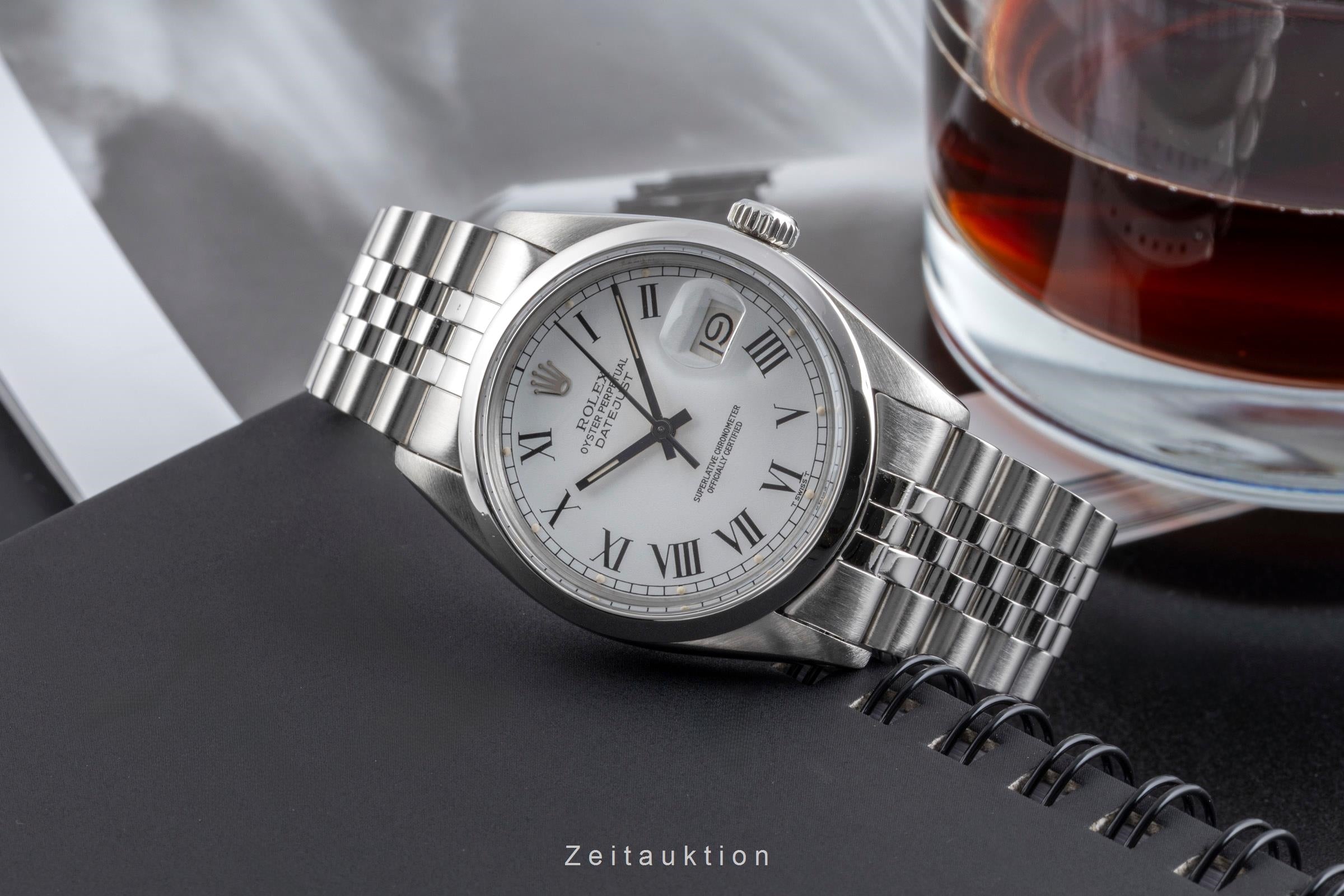 Rolex Datejust steel automatic men's watch 16000 Vintage  [2502442]