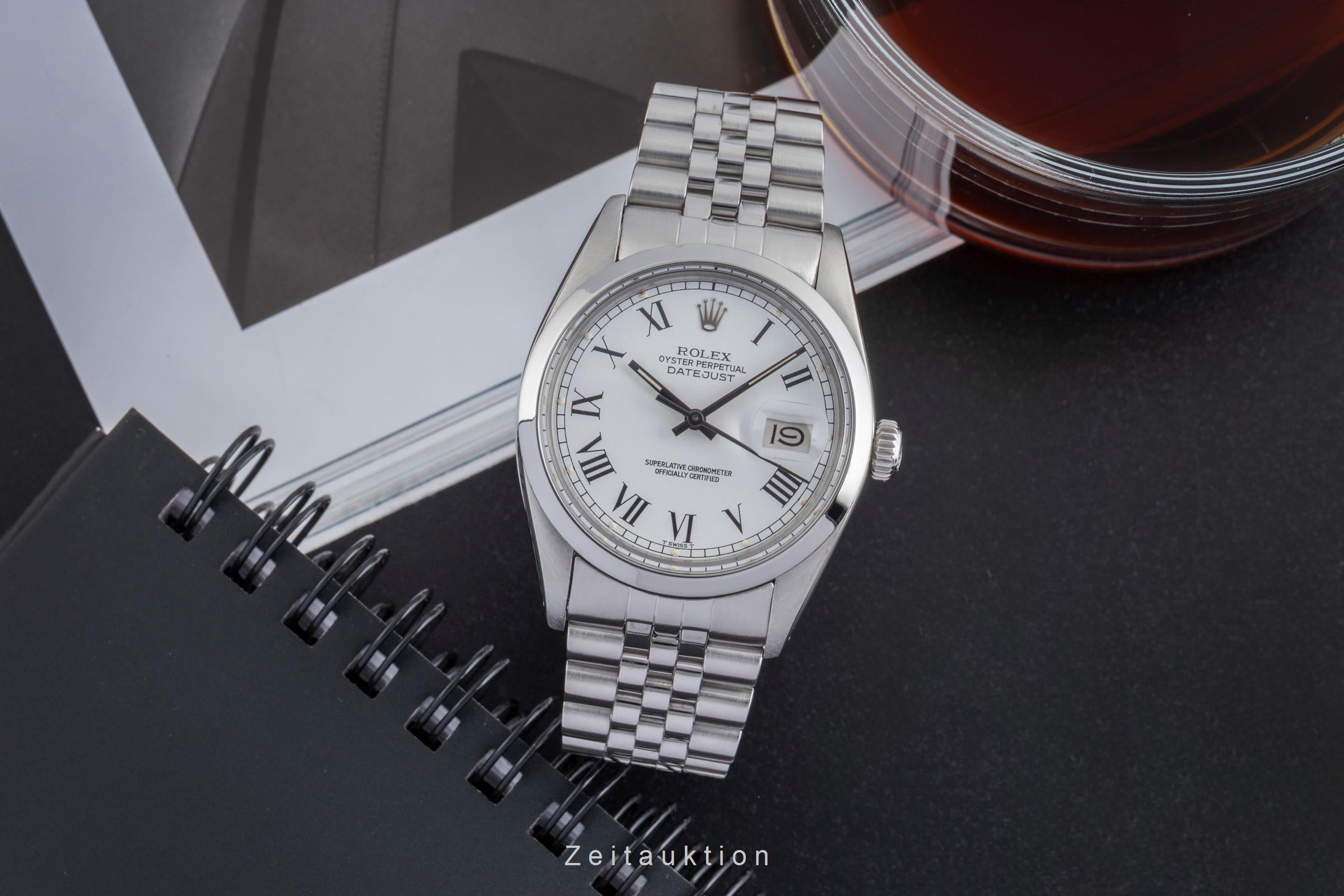 Rolex Datejust steel automatic men's watch 16000 Vintage  [2502442]