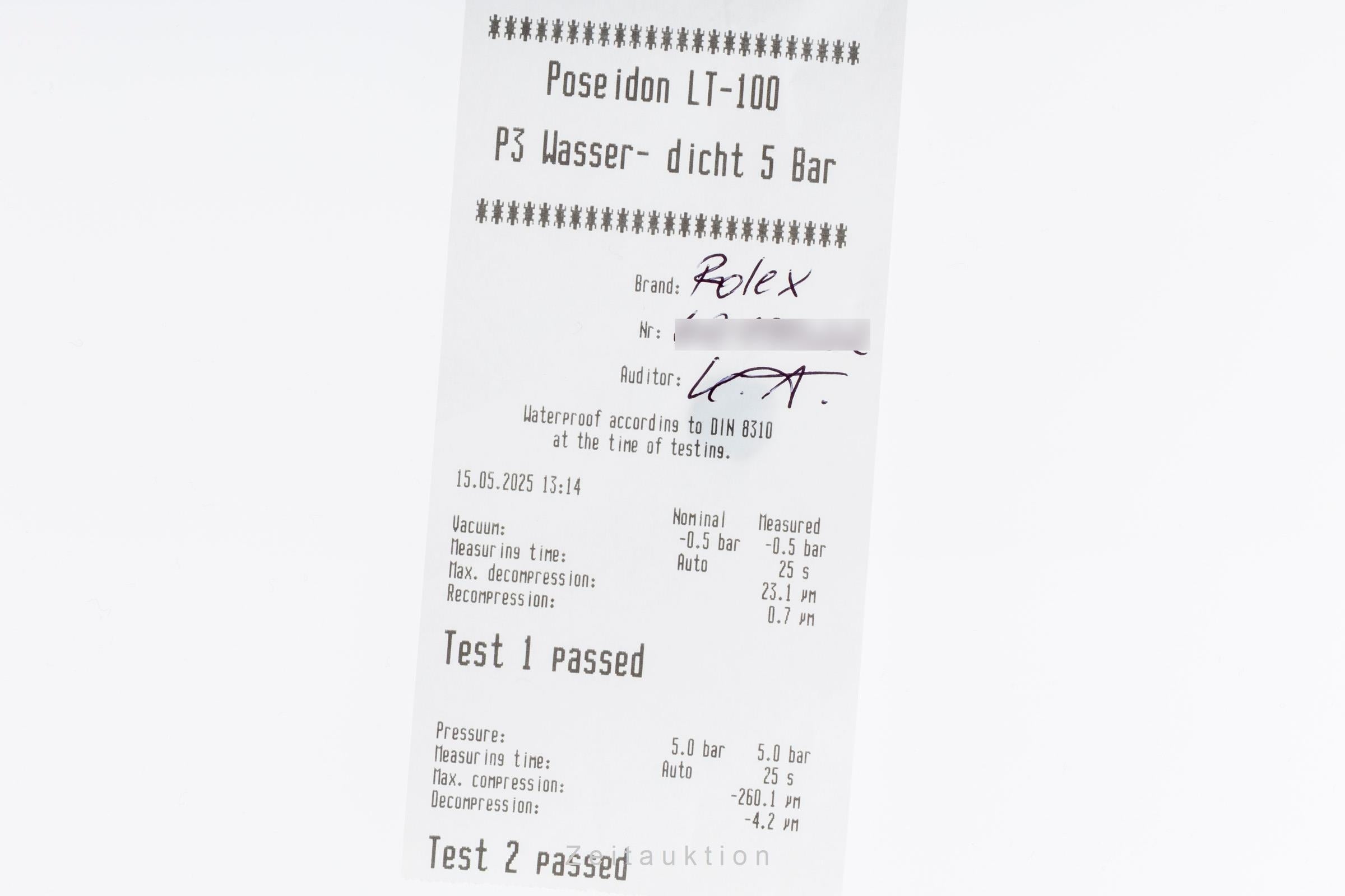 Rolex Datejust steel automatic men's watch 16000 Vintage  [2502442]