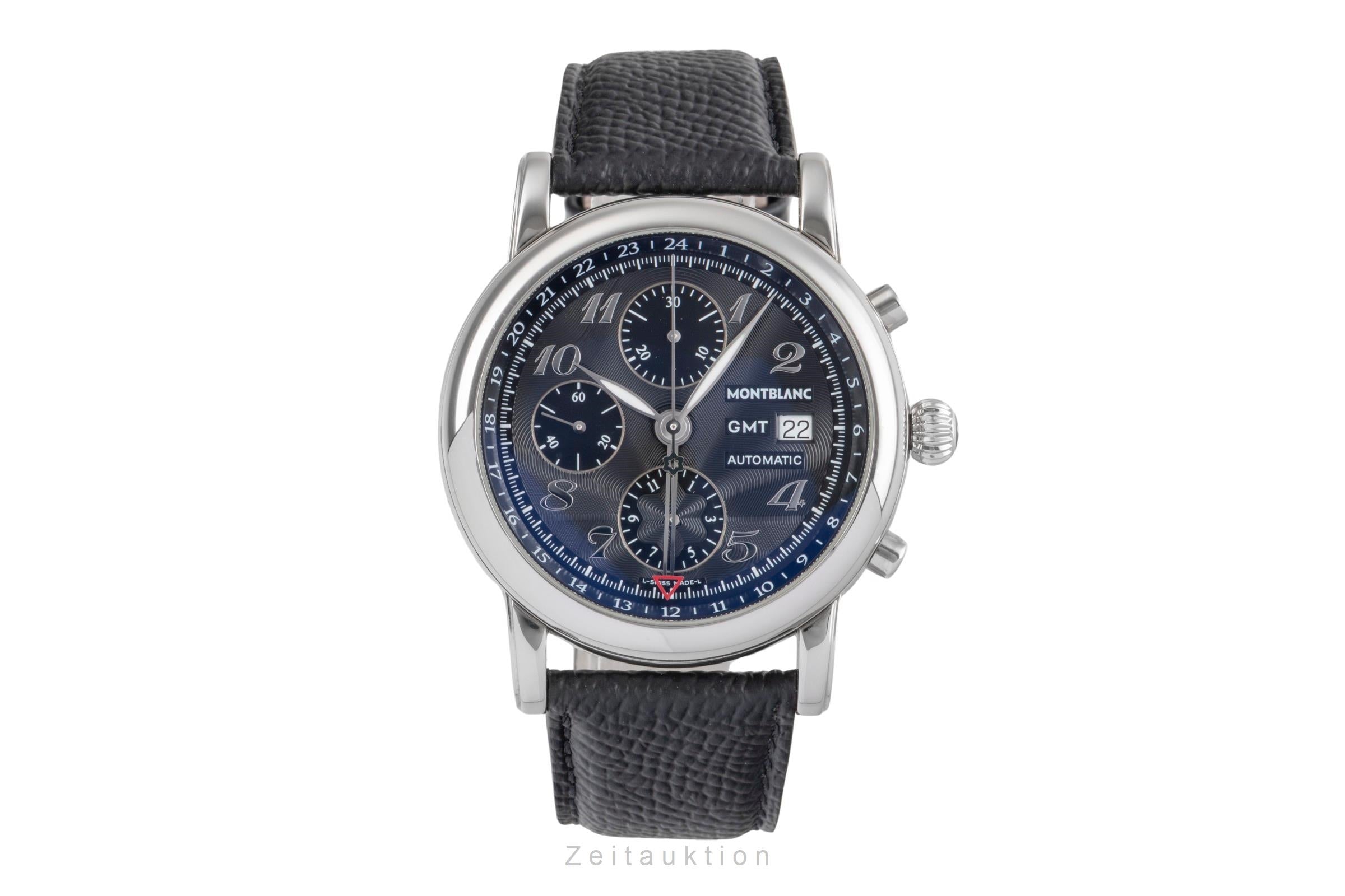 Montblanc Meisterstück cronógrafo acero automático reloj para caballeros 7067  [2502443]