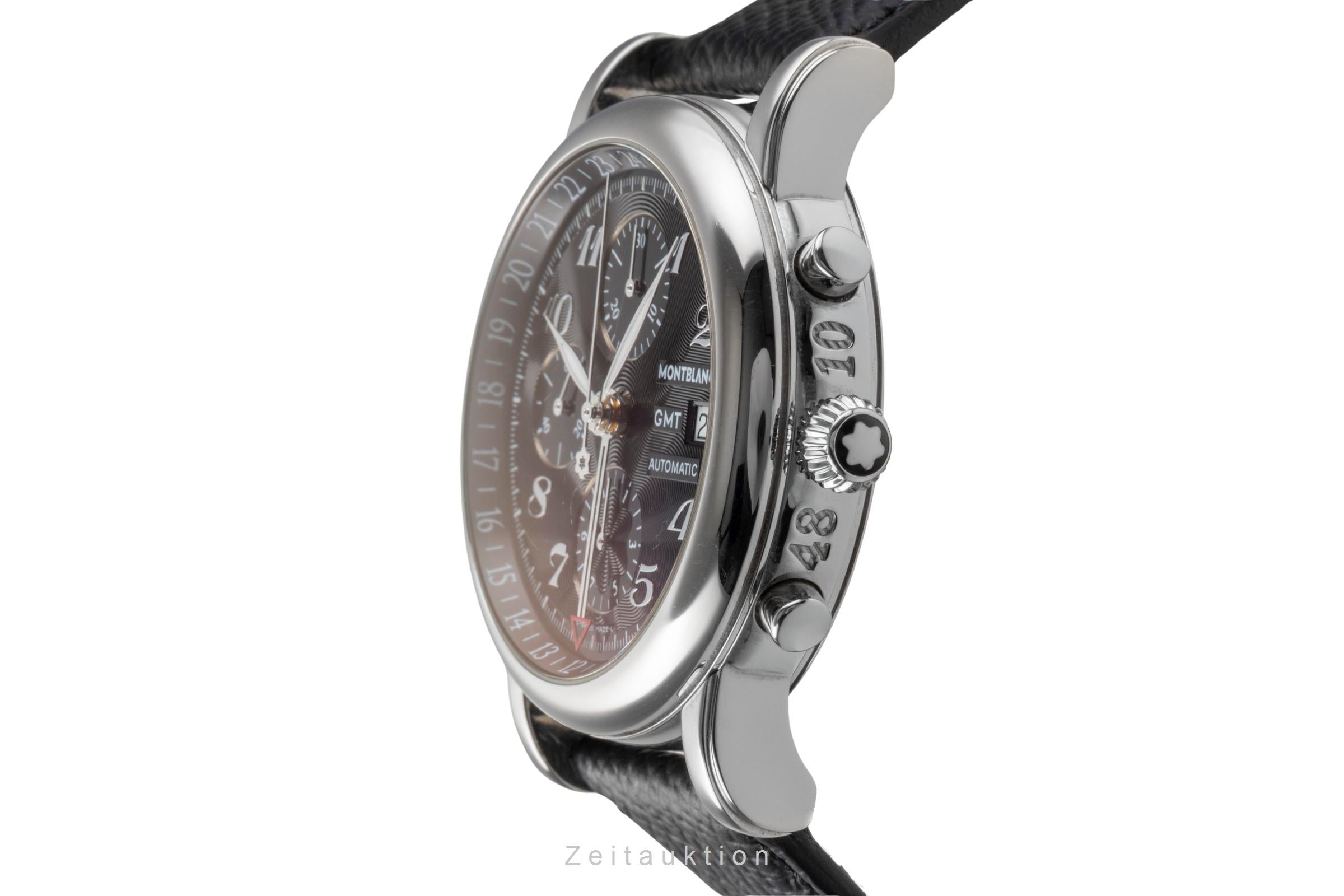 Montblanc Meisterstück cronógrafo acero automático reloj para caballeros 7067  [2502443]