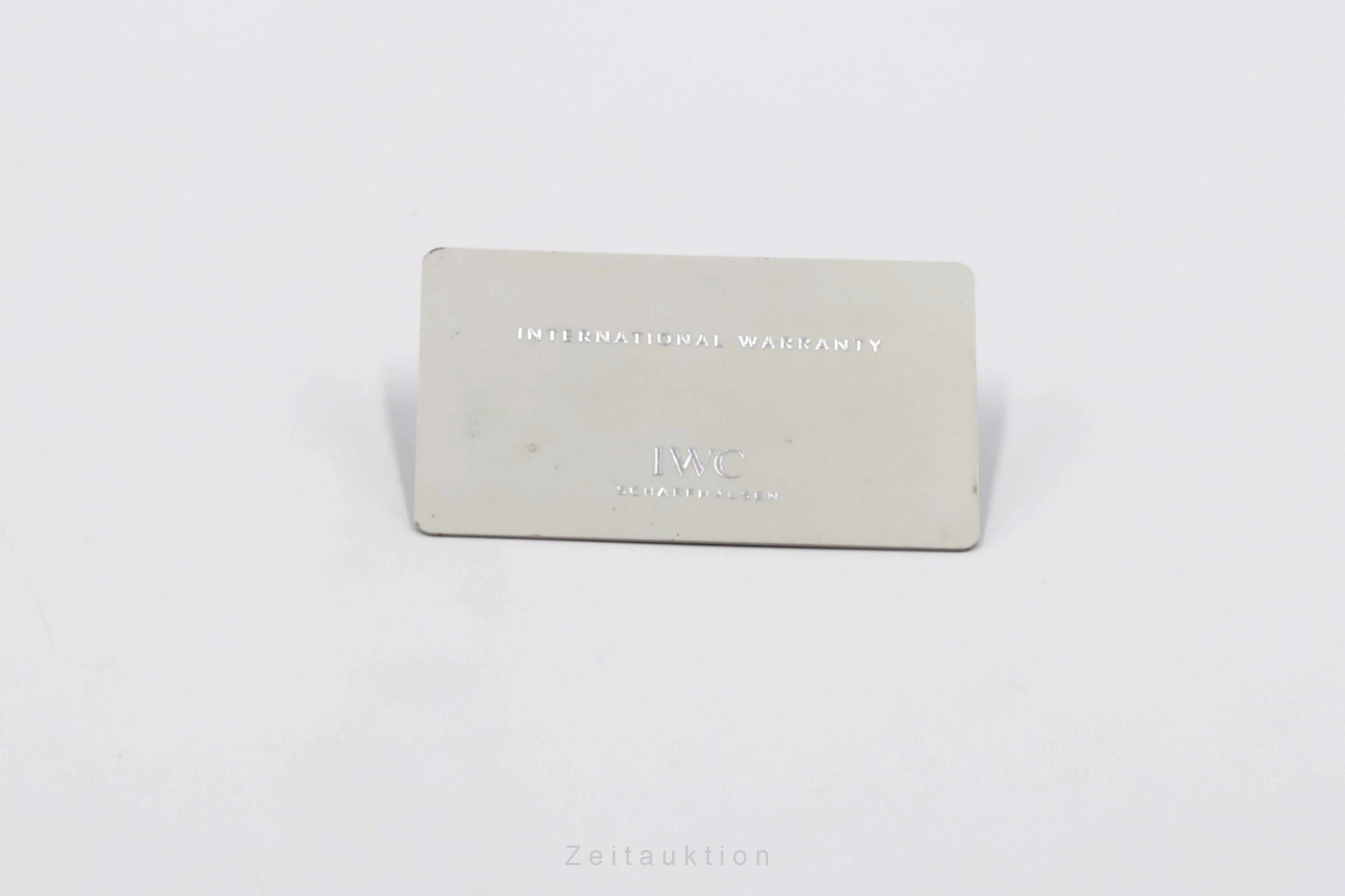 IWC Portofino Chronograph Stahl Automatik Herrenuhr Ref. IW391010 Papiere 2016 [2502444]