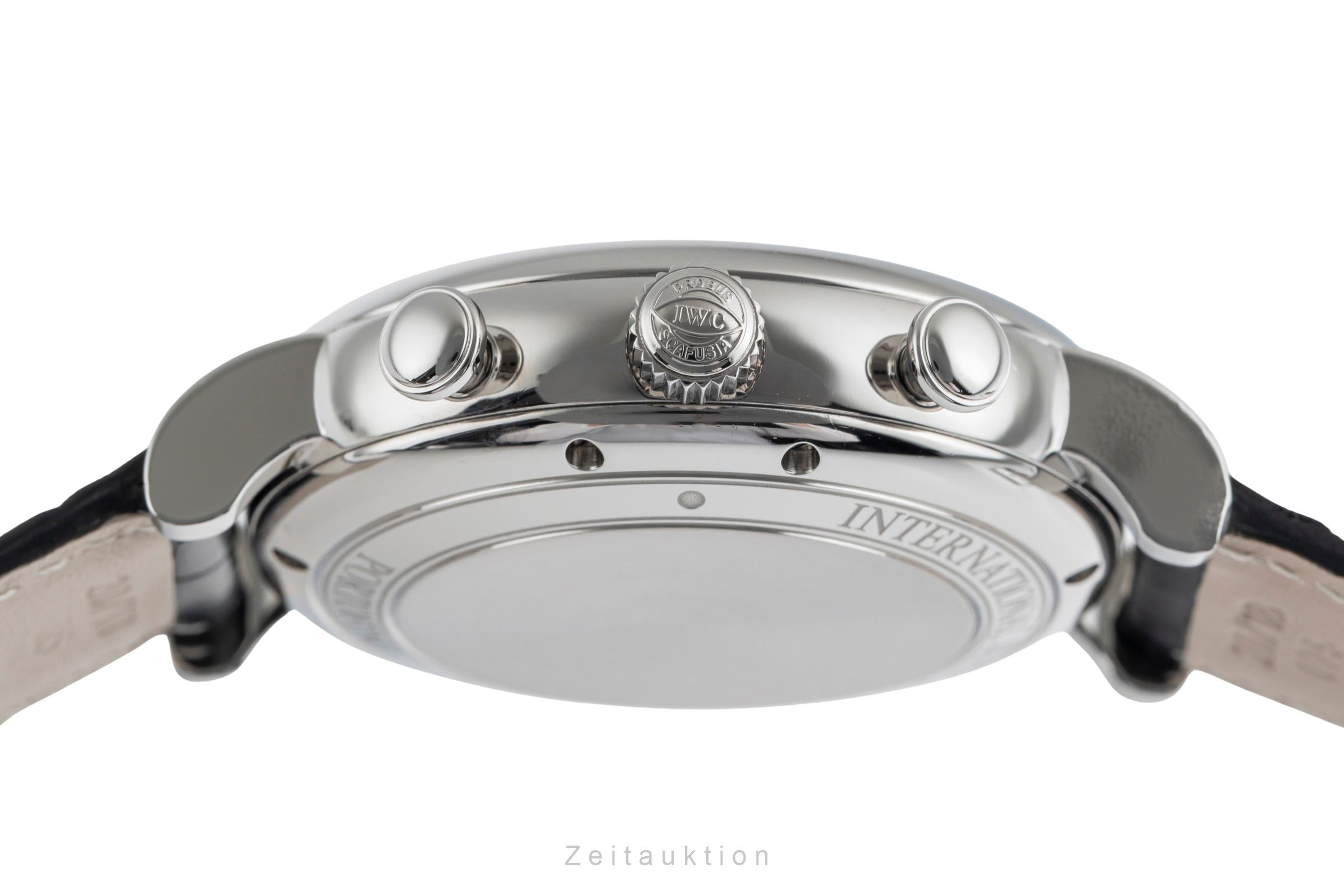 IWC Portofino Chronograph Stahl Automatik Herrenuhr Ref. IW391010 Papiere 2016 [2502444]