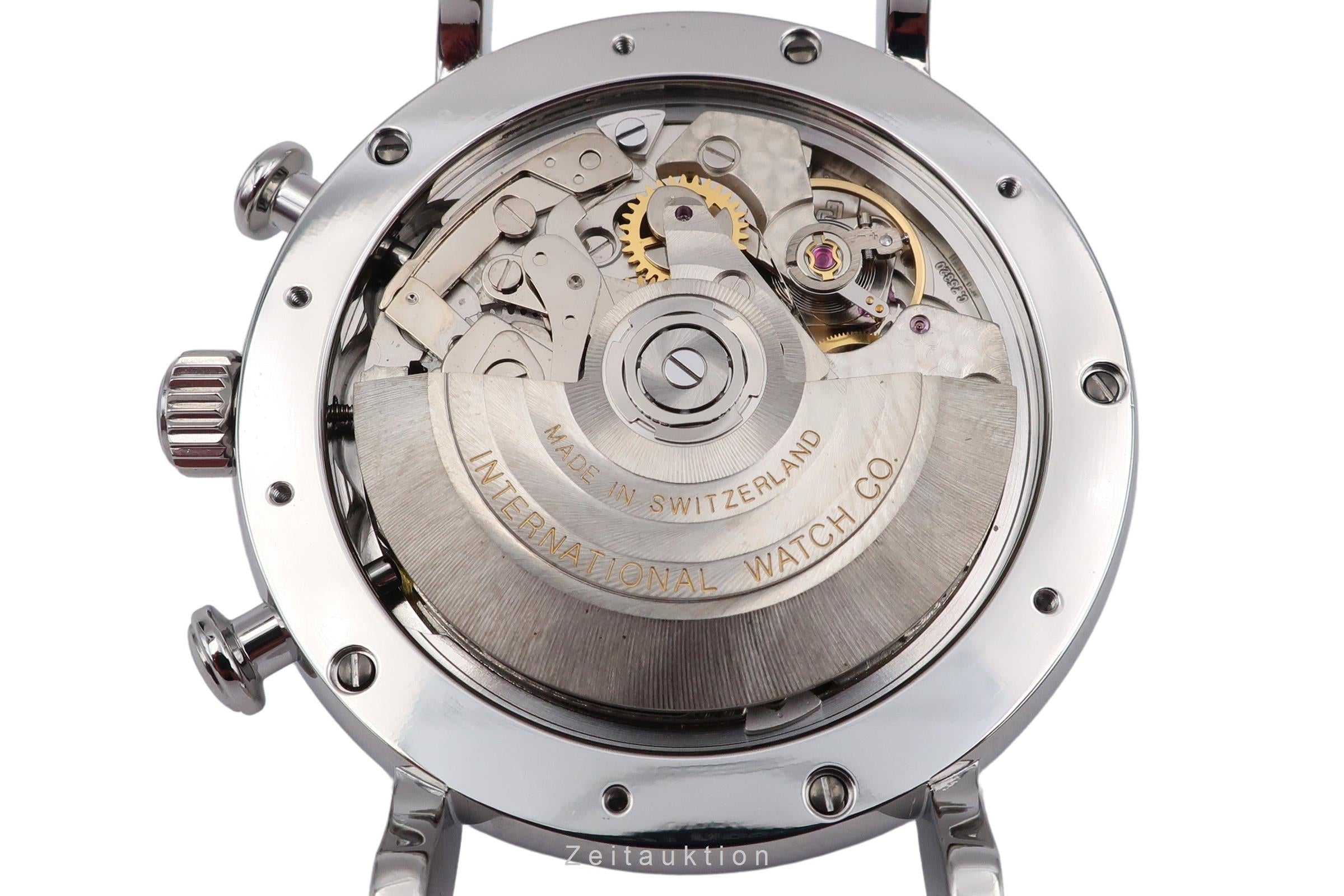 IWC Portofino Chronograph Stahl Automatik Herrenuhr Ref. IW391010 Papiere 2016 [2502444]