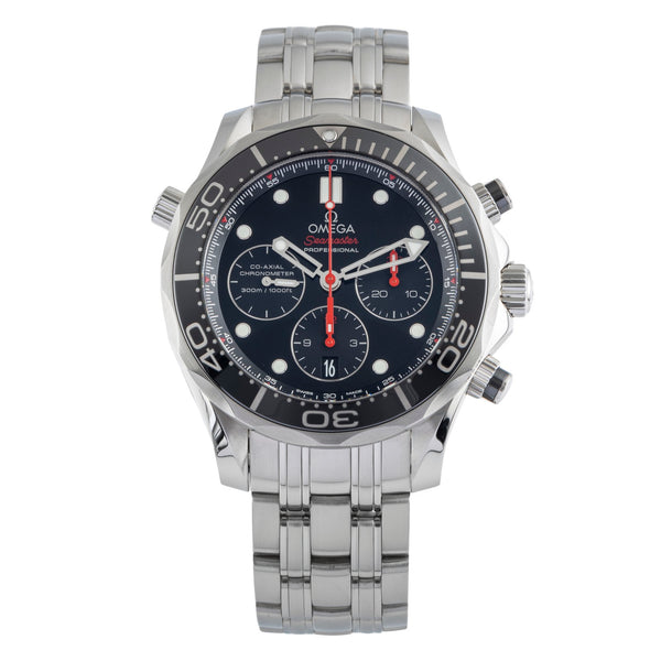 Omega Seamaster chronographe acier automatique montre pour hommes 212.30.44.50.01.001  [2502446]