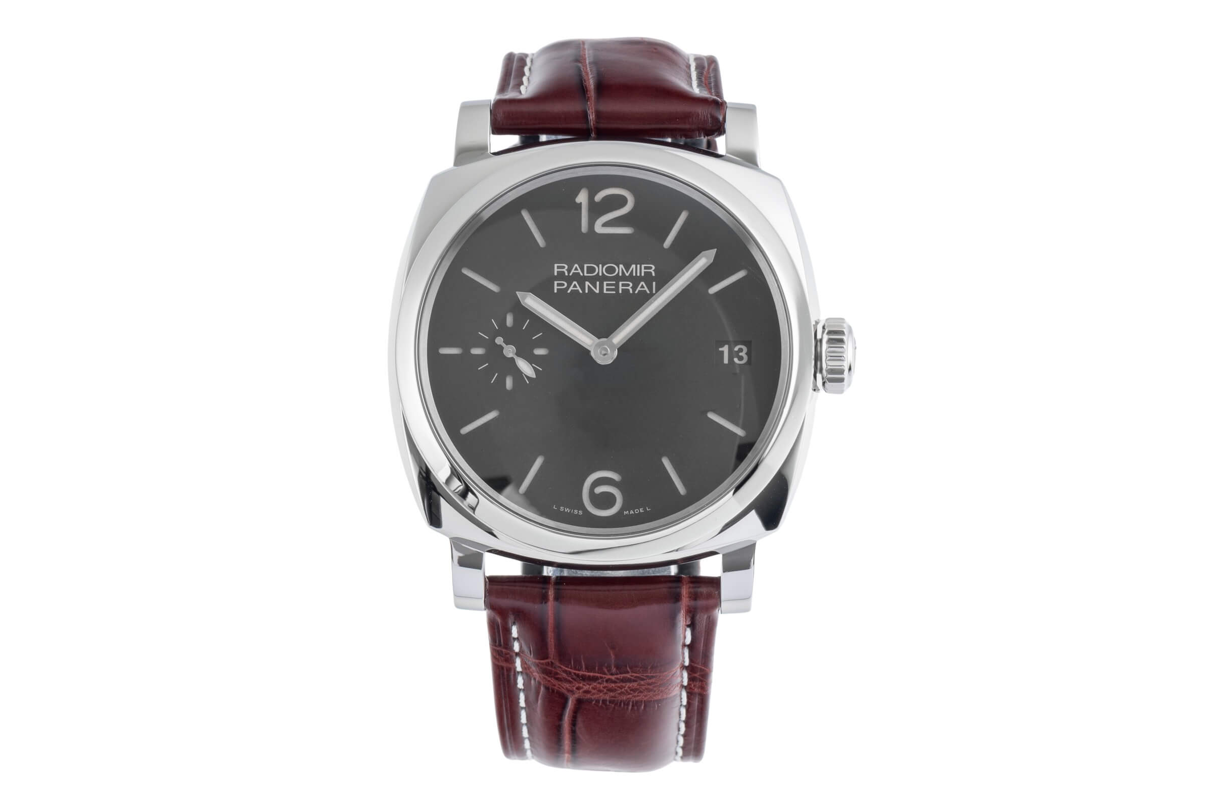 Panerai Radiomir acero cuerda manual reloj para caballeros PAM00514 LP: 7200EUR  [2502447]