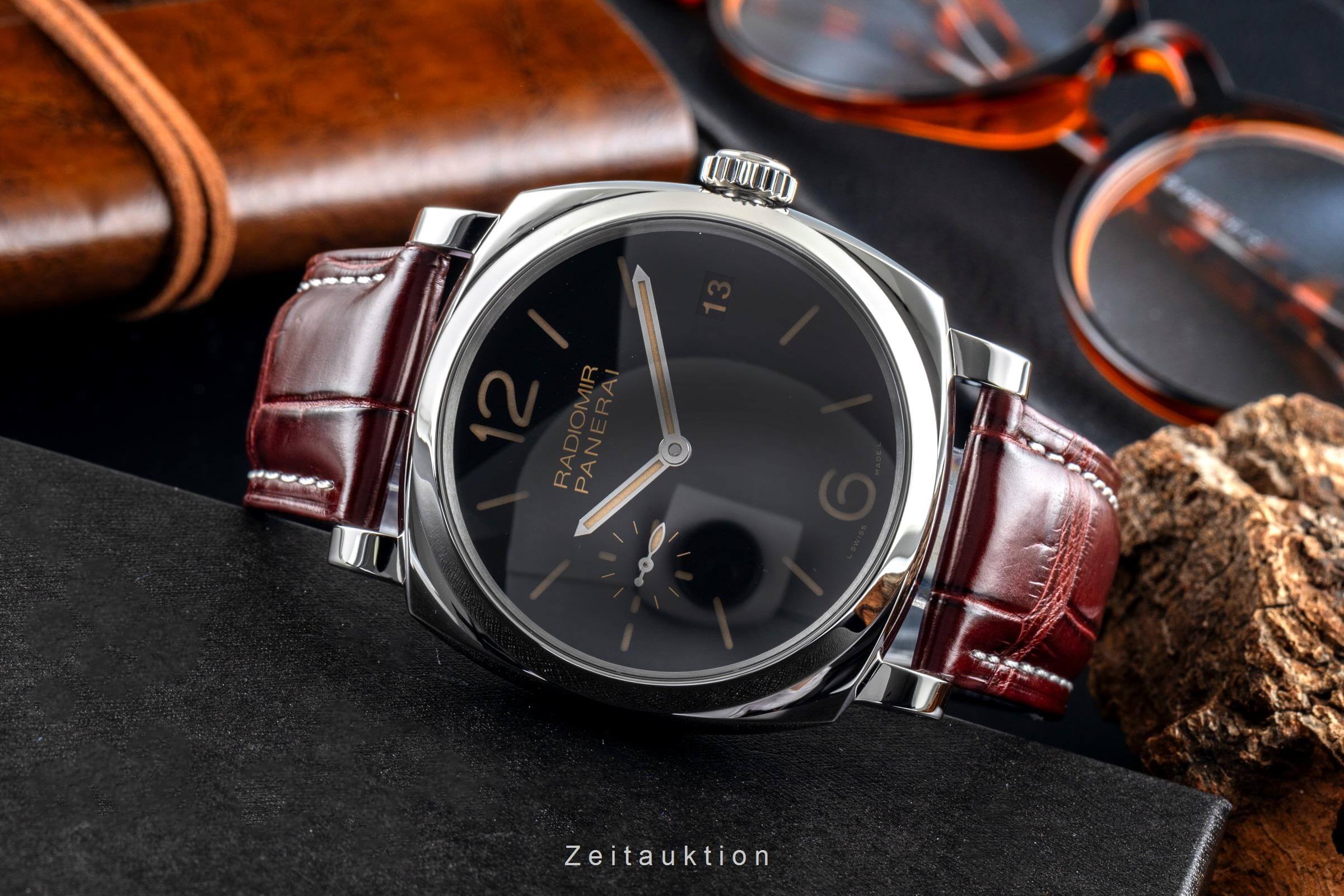 Panerai Radiomir acero cuerda manual reloj para caballeros PAM00514 LP: 7200EUR  [2502447]