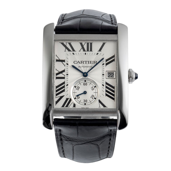 Cartier Tank acciaio automatismo orologio da uomo W5330003  [2502448]