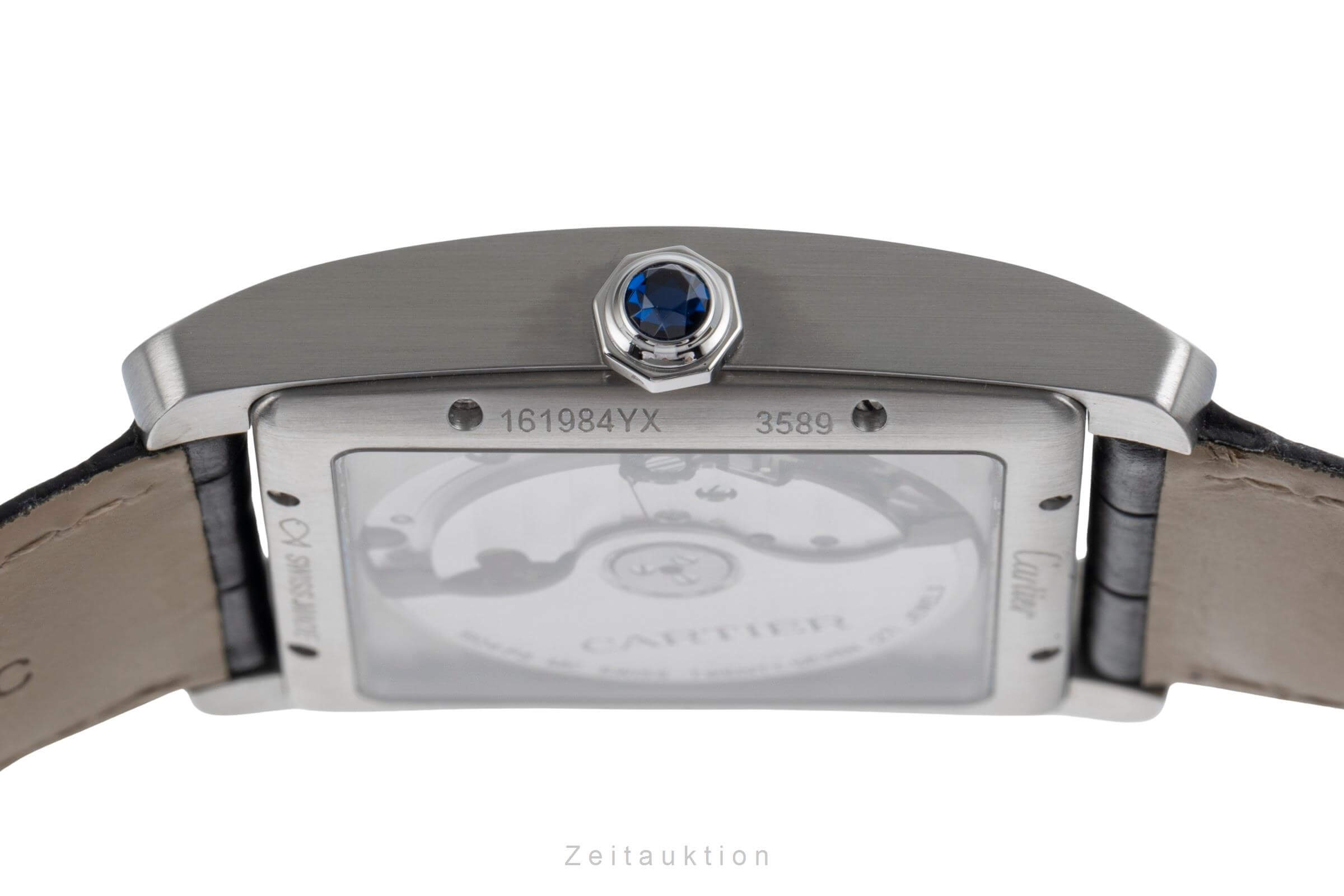 Cartier Tank acciaio automatismo orologio da uomo W5330003  [2502448]