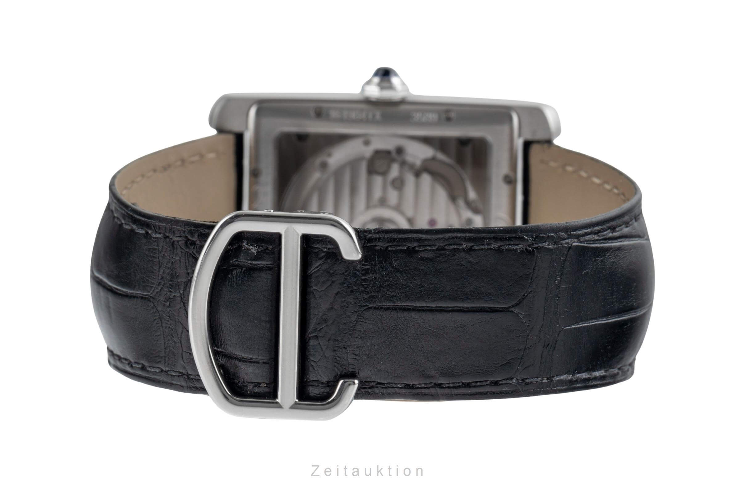 Cartier Tank acciaio automatismo orologio da uomo W5330003  [2502448]