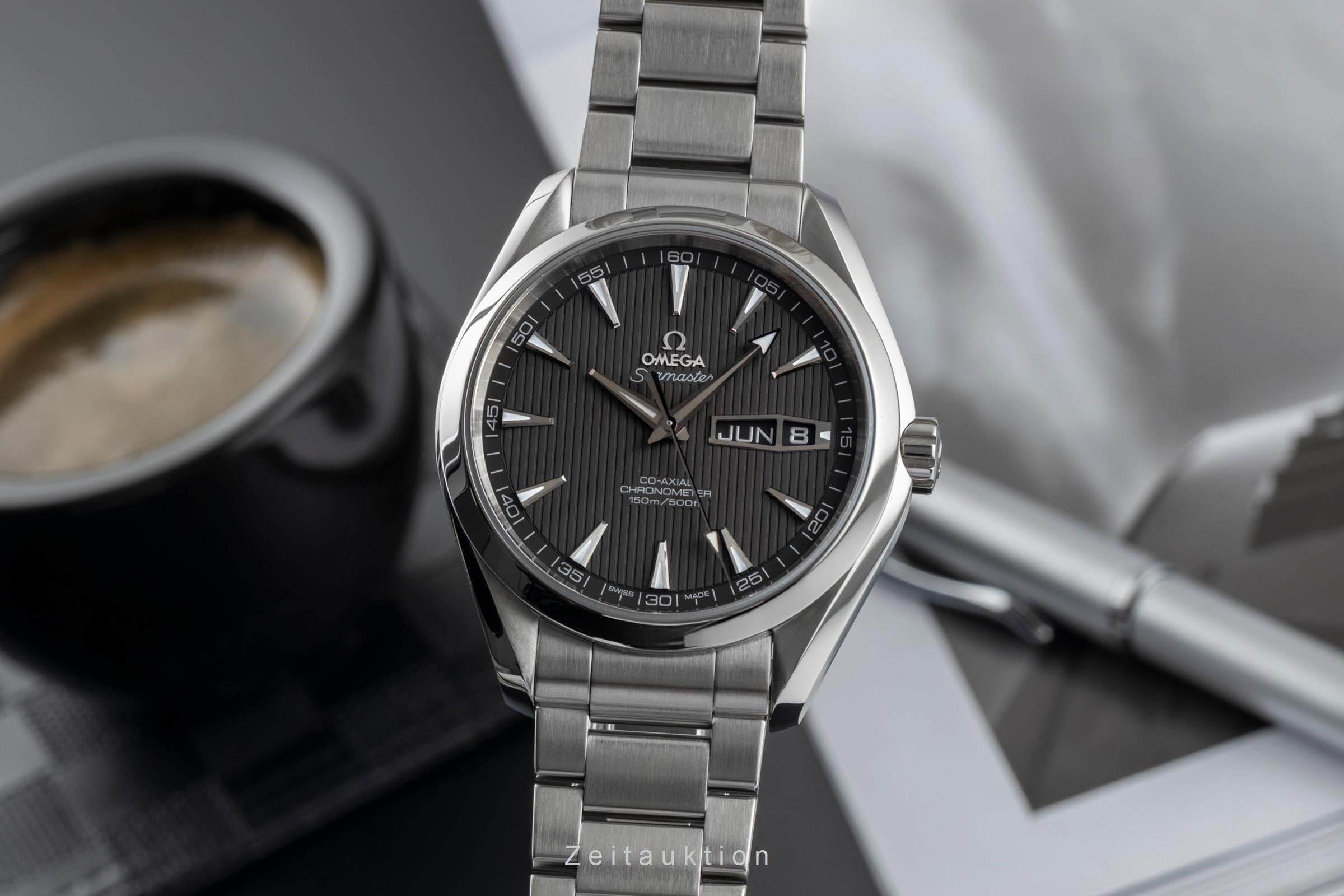Omega Seamaster steel automatic men's watch 231.10.43.22.06.001 LP: 6800EUR  [2502451]