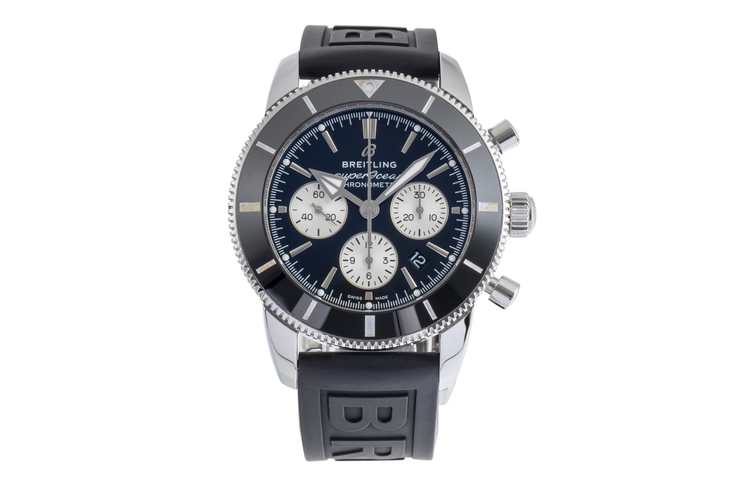 Breitling Superocean Chronograph cronografo acciaio automatismo orologio da uomo AB0162121B1S1 LP: 8500EUR  [2502452]