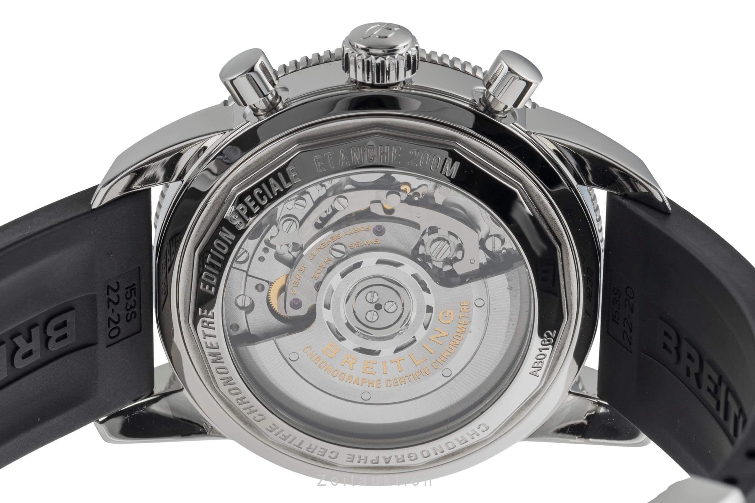 Breitling Superocean Chronograph cronografo acciaio automatismo orologio da uomo AB0162121B1S1 LP: 8500EUR  [2502452]