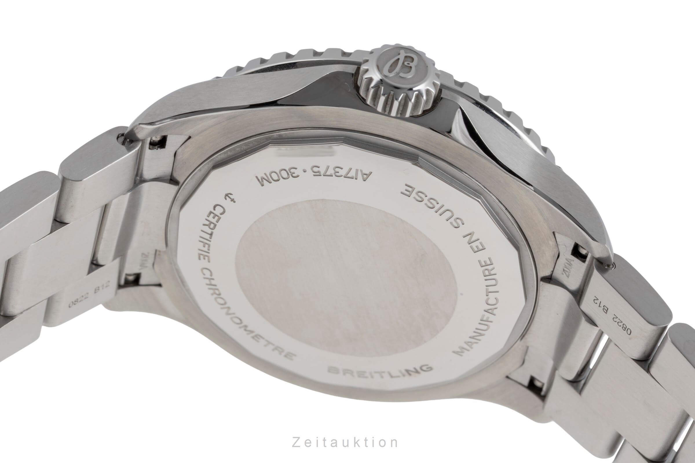 Breitling Superocean acciaio automatismo orologio da uomo A17375E71C1A1 LP: 5300EUR  [2502453]