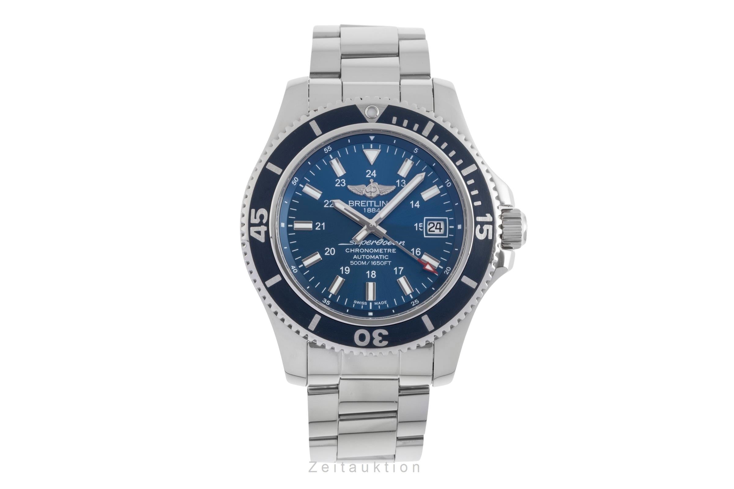 Breitling Superocean acero automático reloj para caballeros A17365  [2502455]