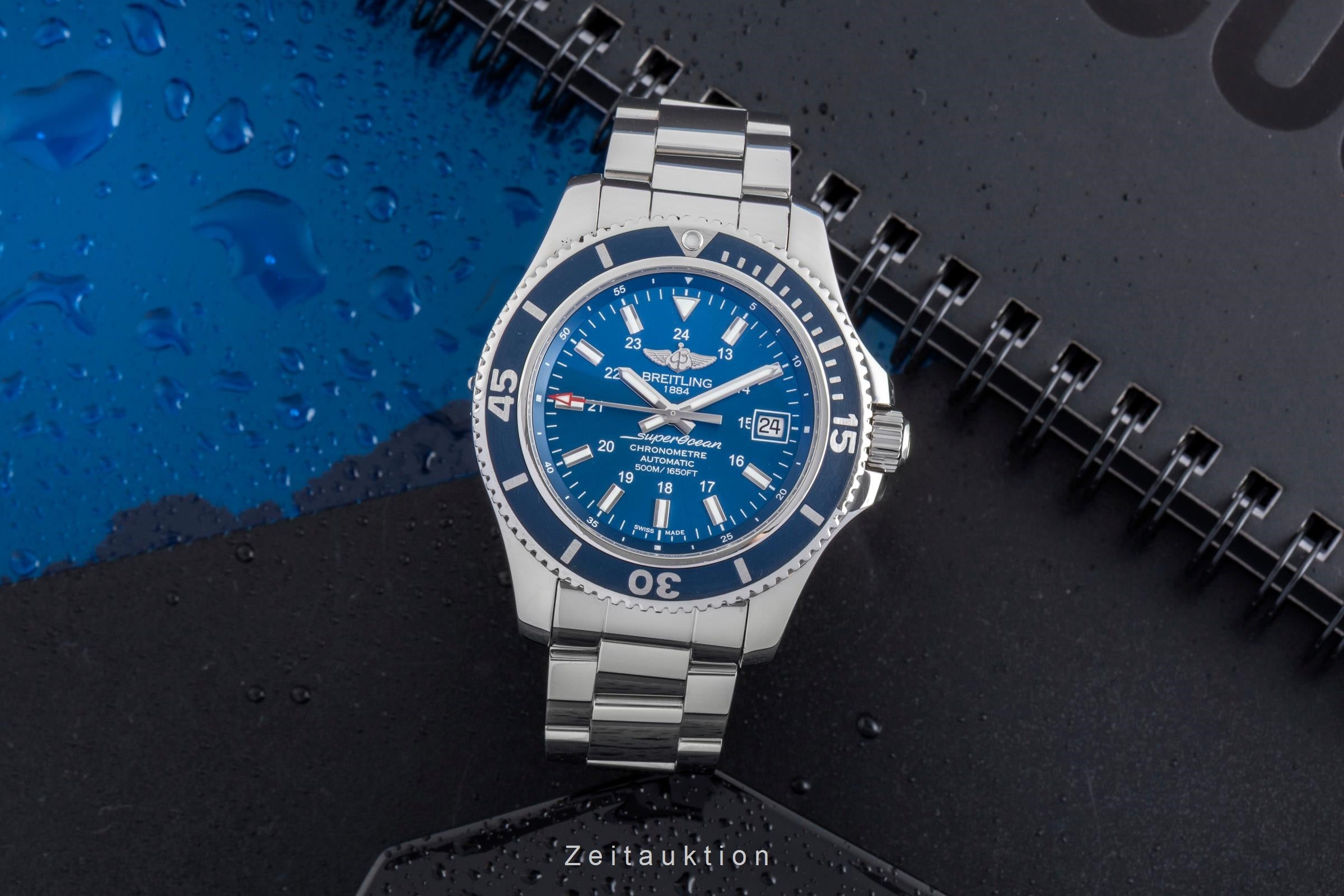 Breitling Superocean Stahl Automatik B17 A17365 2502455