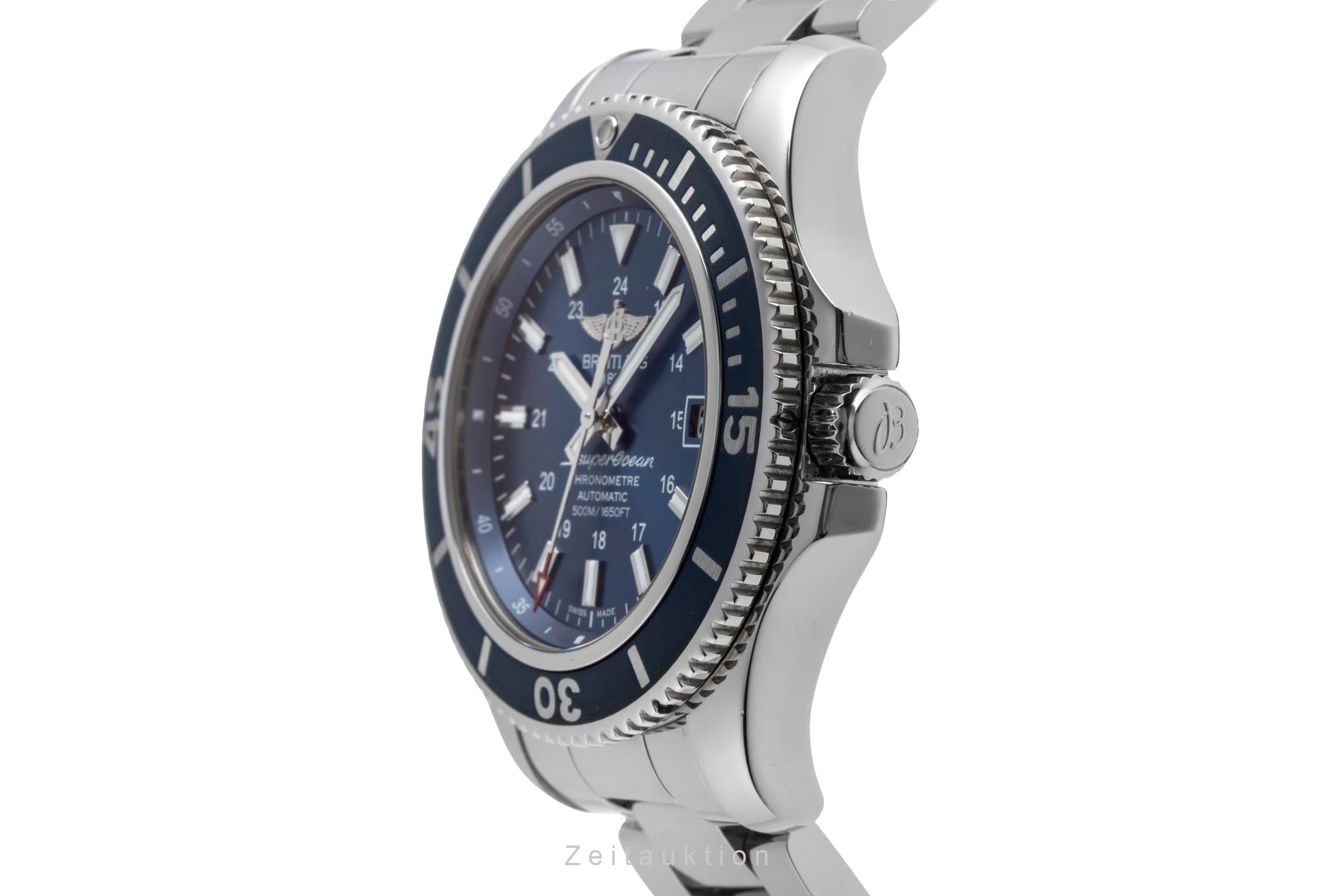 Breitling Superocean acero automático reloj para caballeros A17365  [2502455]
