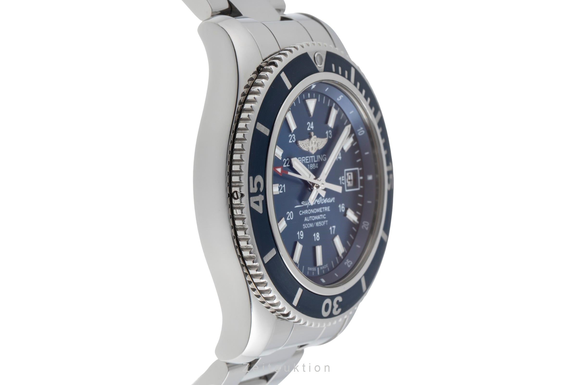 Breitling Superocean acero automático reloj para caballeros A17365  [2502455]
