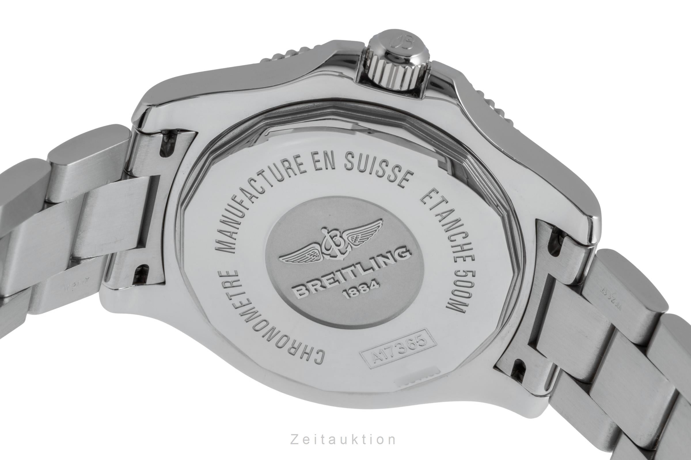 Breitling Superocean acero automático reloj para caballeros A17365  [2502455]