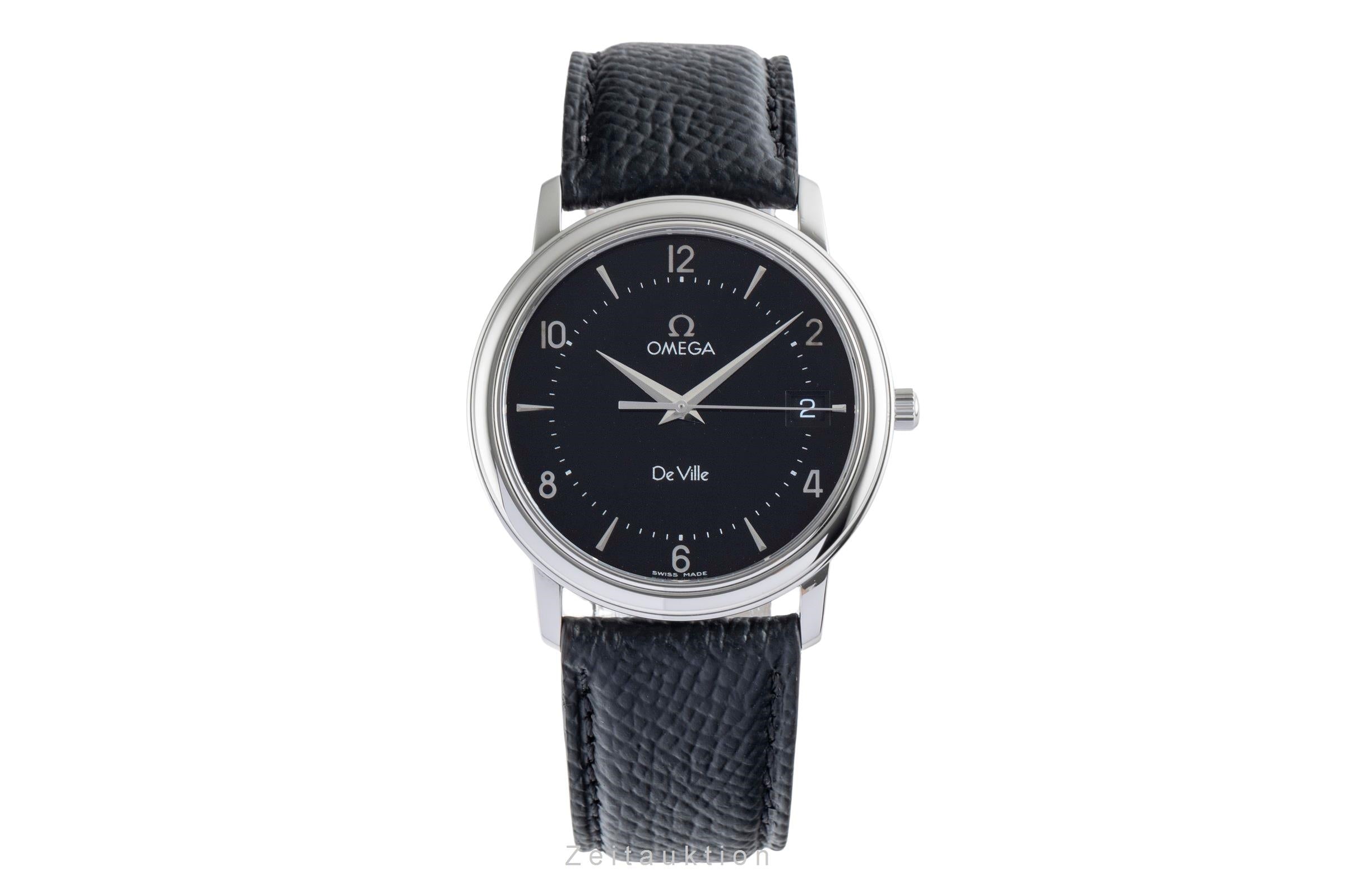 Omega De Ville steel quartz men's watch 4810.50.01  [2502460]