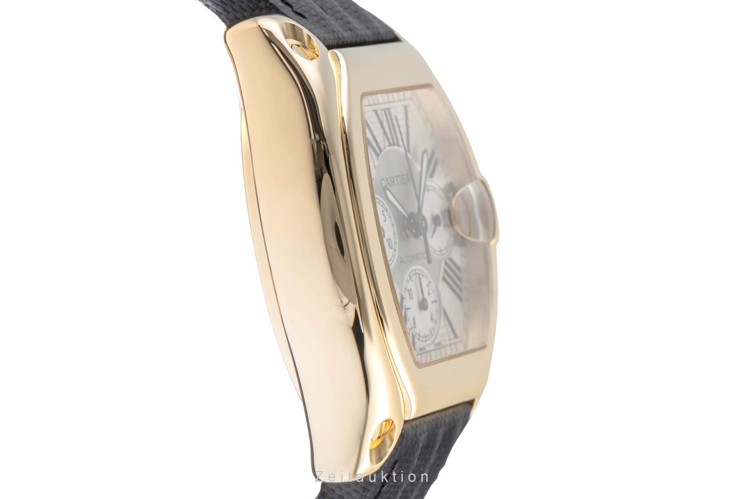 Cartier Roadster cronografo oro 18 ct automatismo orologio da uomo W62021Y3  [2502461]