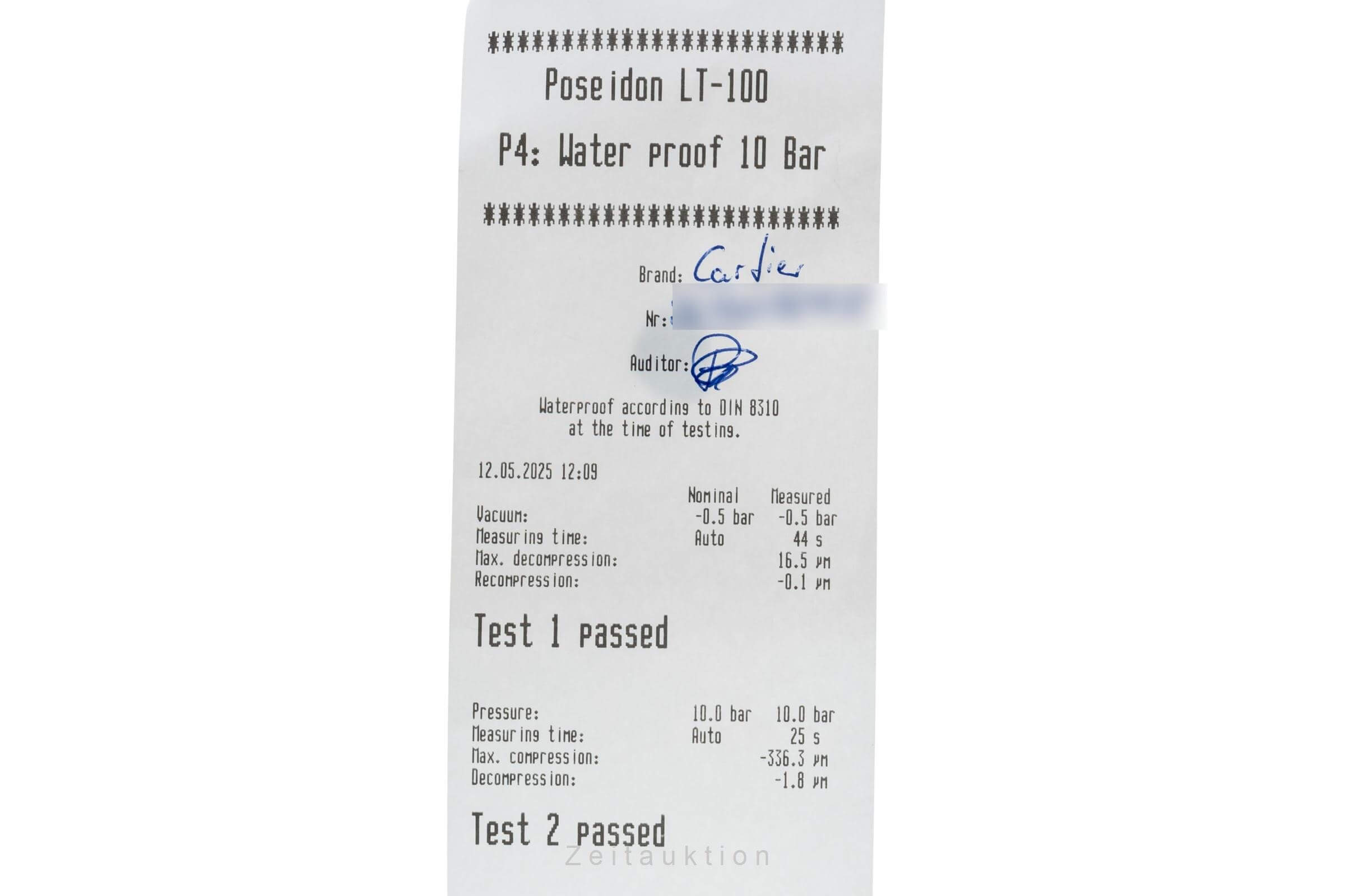 Cartier Roadster cronografo oro 18 ct automatismo orologio da uomo W62021Y3  [2502461]