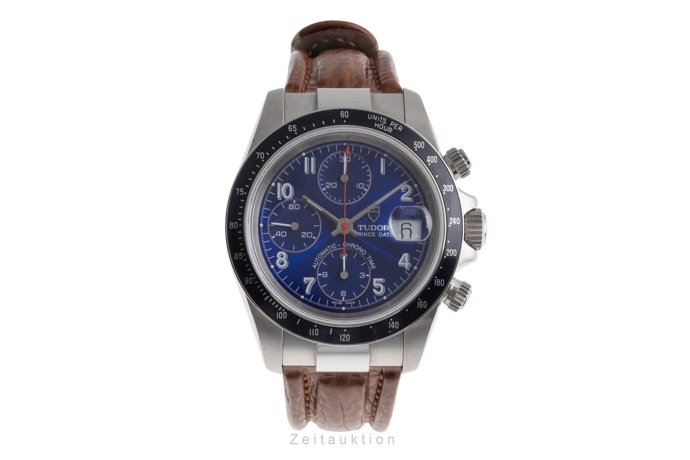 Tudor Prince Date cronógrafo acero automático reloj para caballeros 79260  [2502464]