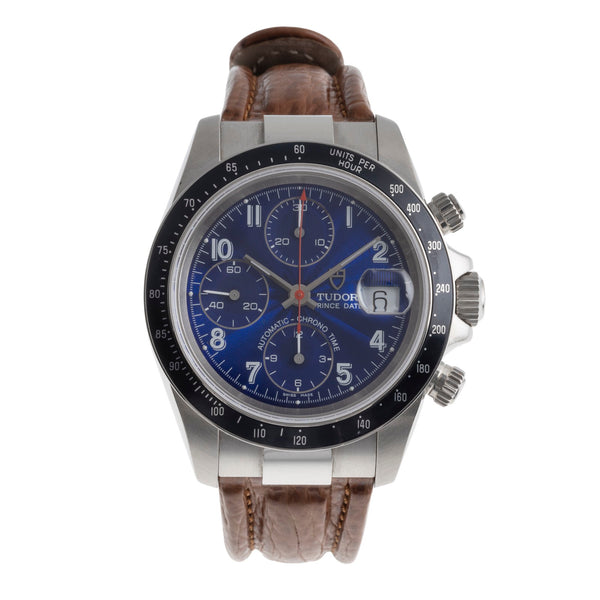 Tudor Prince Date cronógrafo acero automático reloj para caballeros 79260  [2502464]
