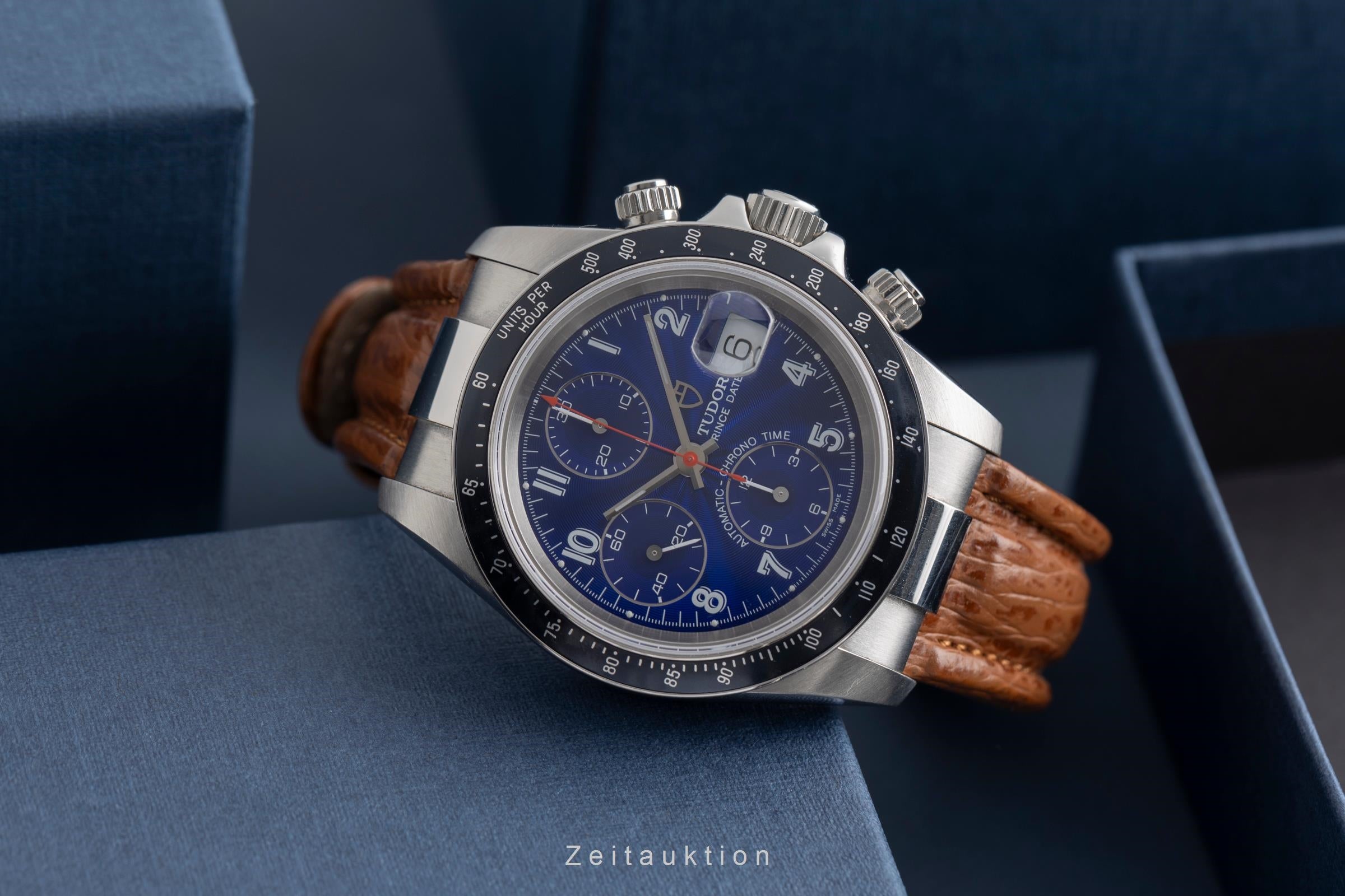 Tudor Prince Date cronógrafo acero automático reloj para caballeros 79260  [2502464]