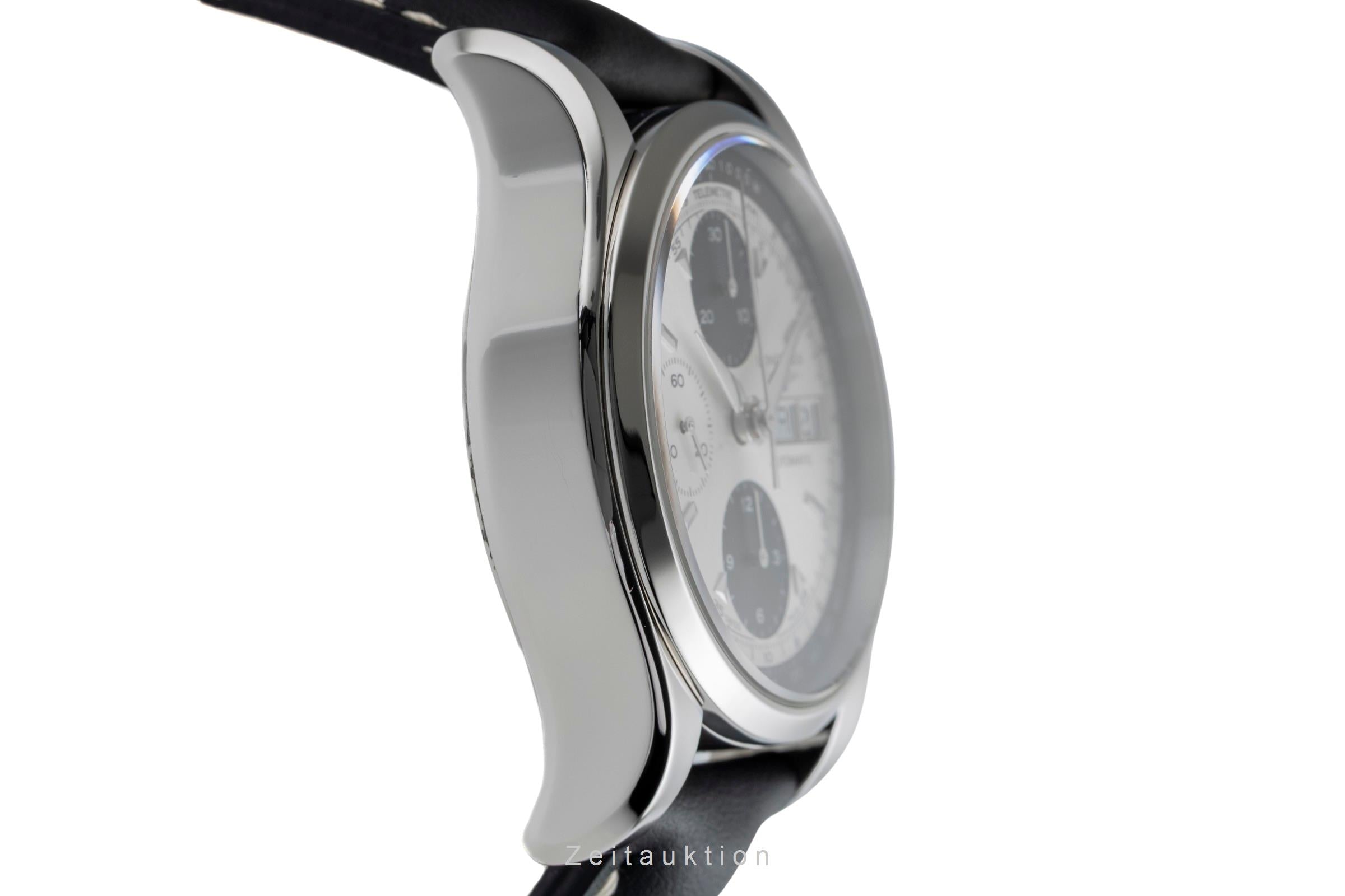 Longines Conquest Heritage chronograph steel automatic men's watch L2.747.4  [2502465]