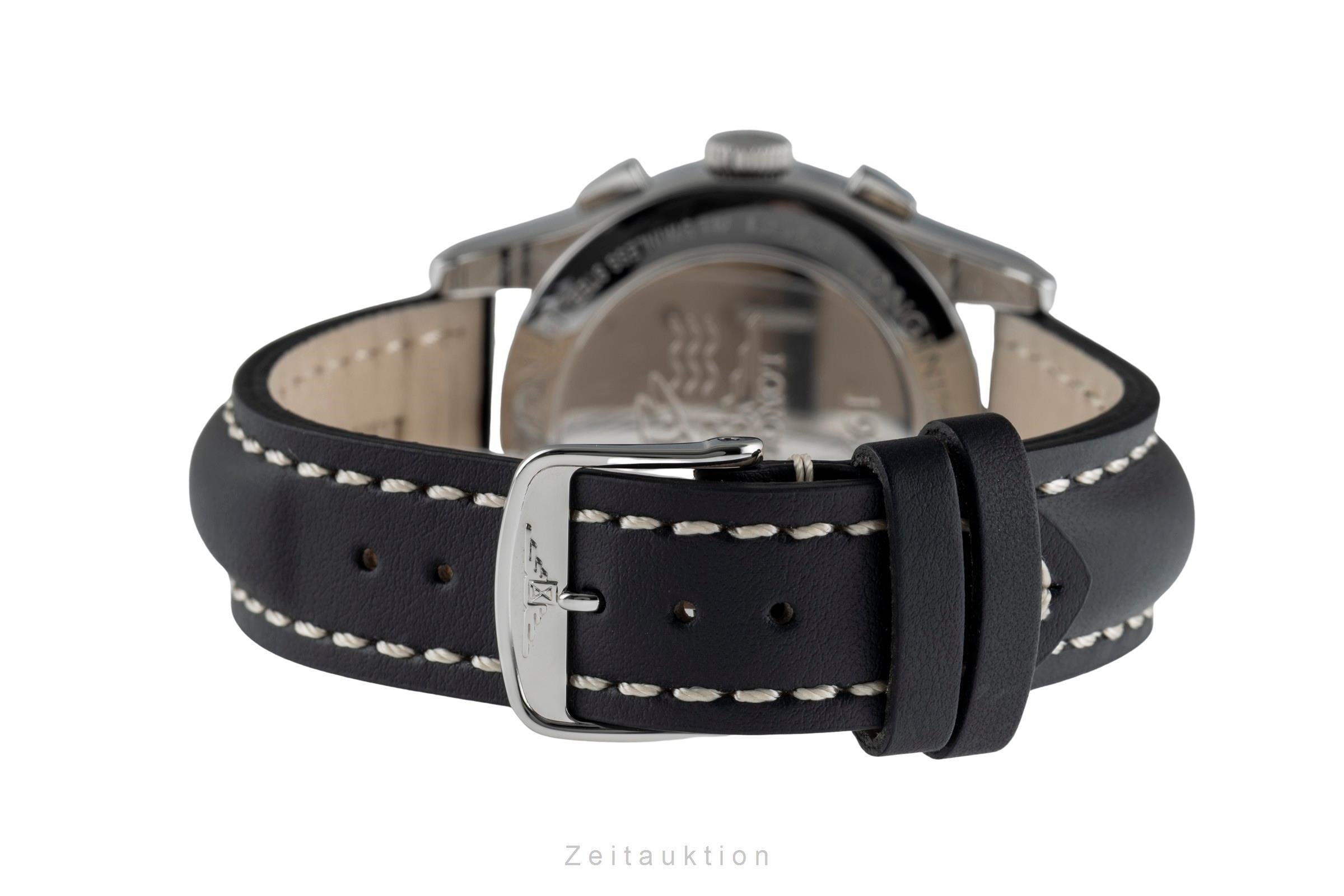 Longines Conquest Heritage chronograph steel automatic men's watch L2.747.4  [2502465]