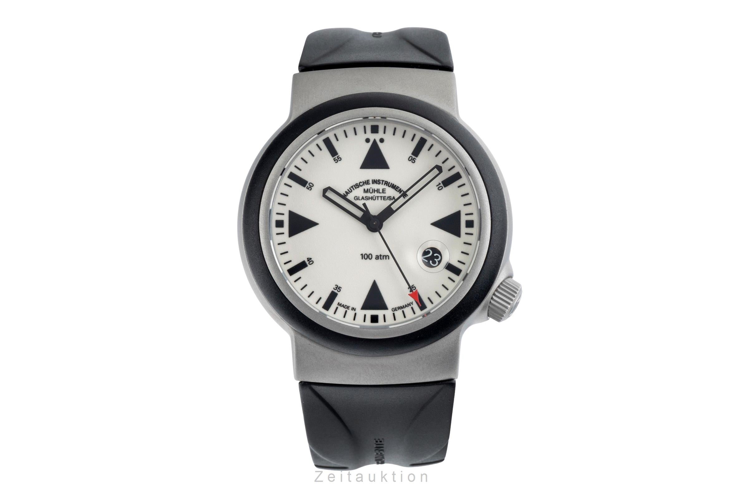 Mühle Rescue Timer acier automatique montre pour hommes M1-41-08-KB	 LP: 2100EUR  [2502466]
