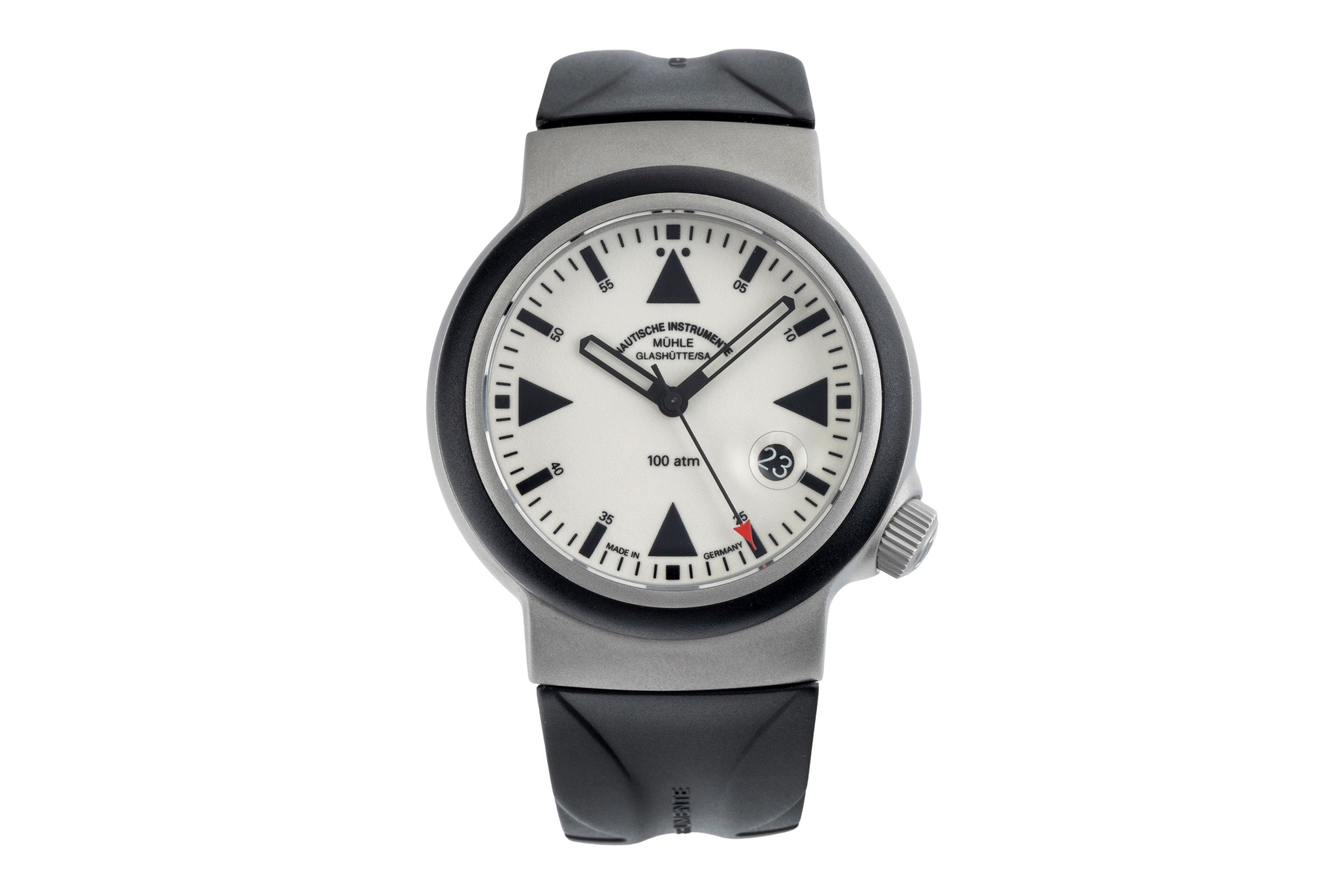 Mühle Rescue Timer acier automatique montre pour hommes M1-41-08-KB	 LP: 2100EUR  [2502466]
